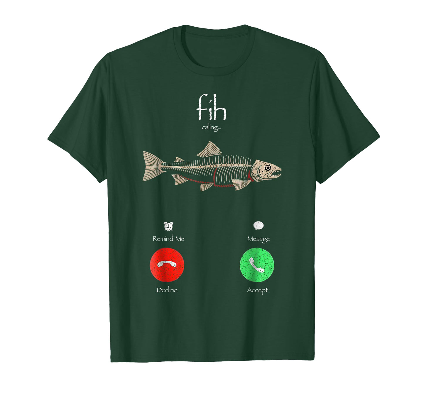 Fih Shoes Fish Funny Misspelled Fish Halloween Fih Calling T-Shirt
