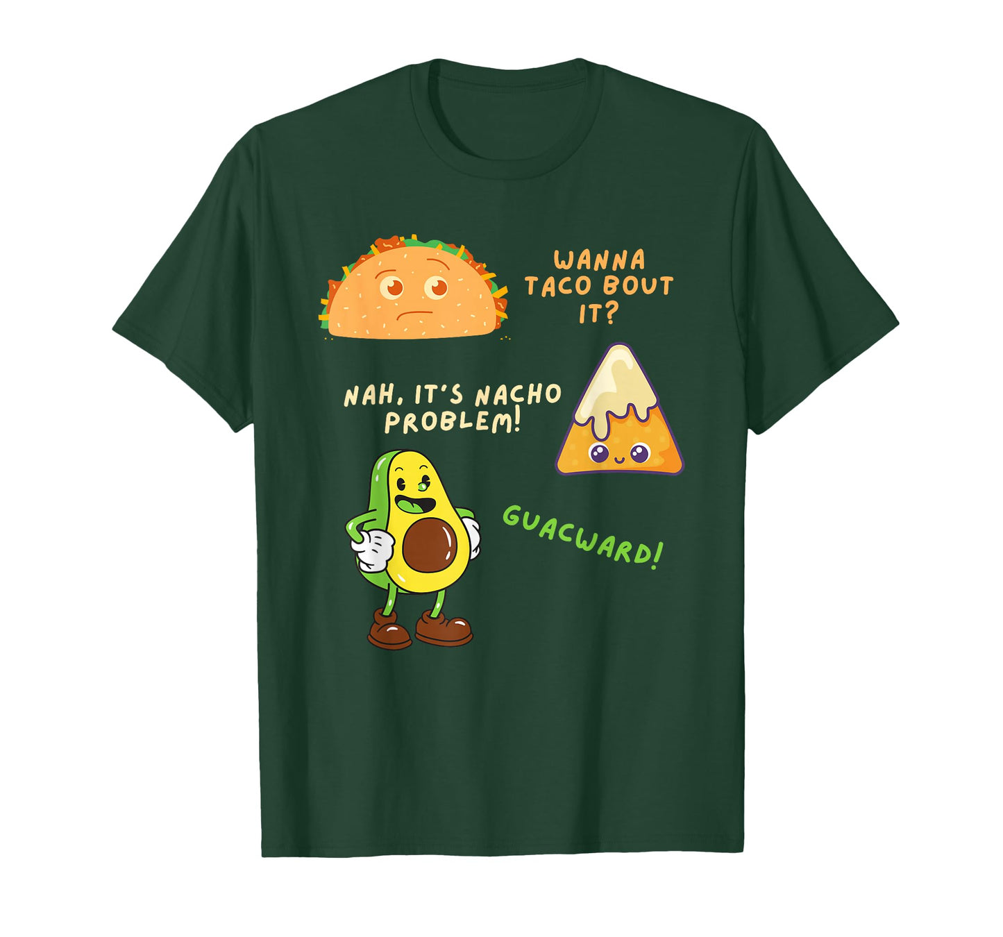 Wanna Taco Bout It Nacho Problem - Avocado Lover & Guacamole,Cap Sleeve T-Shirt