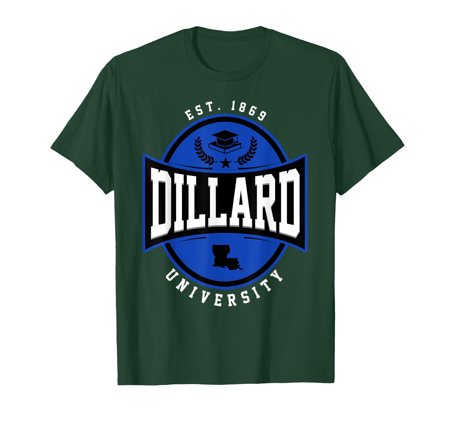 Dillard University Arch Vintage Design Retro Men Women T-Shirt
