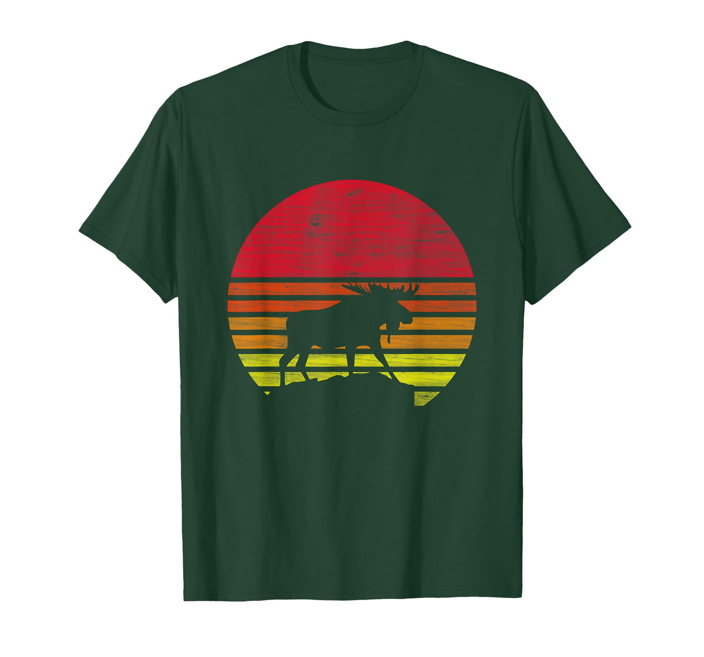 Retro moose silhouette T-Shirt