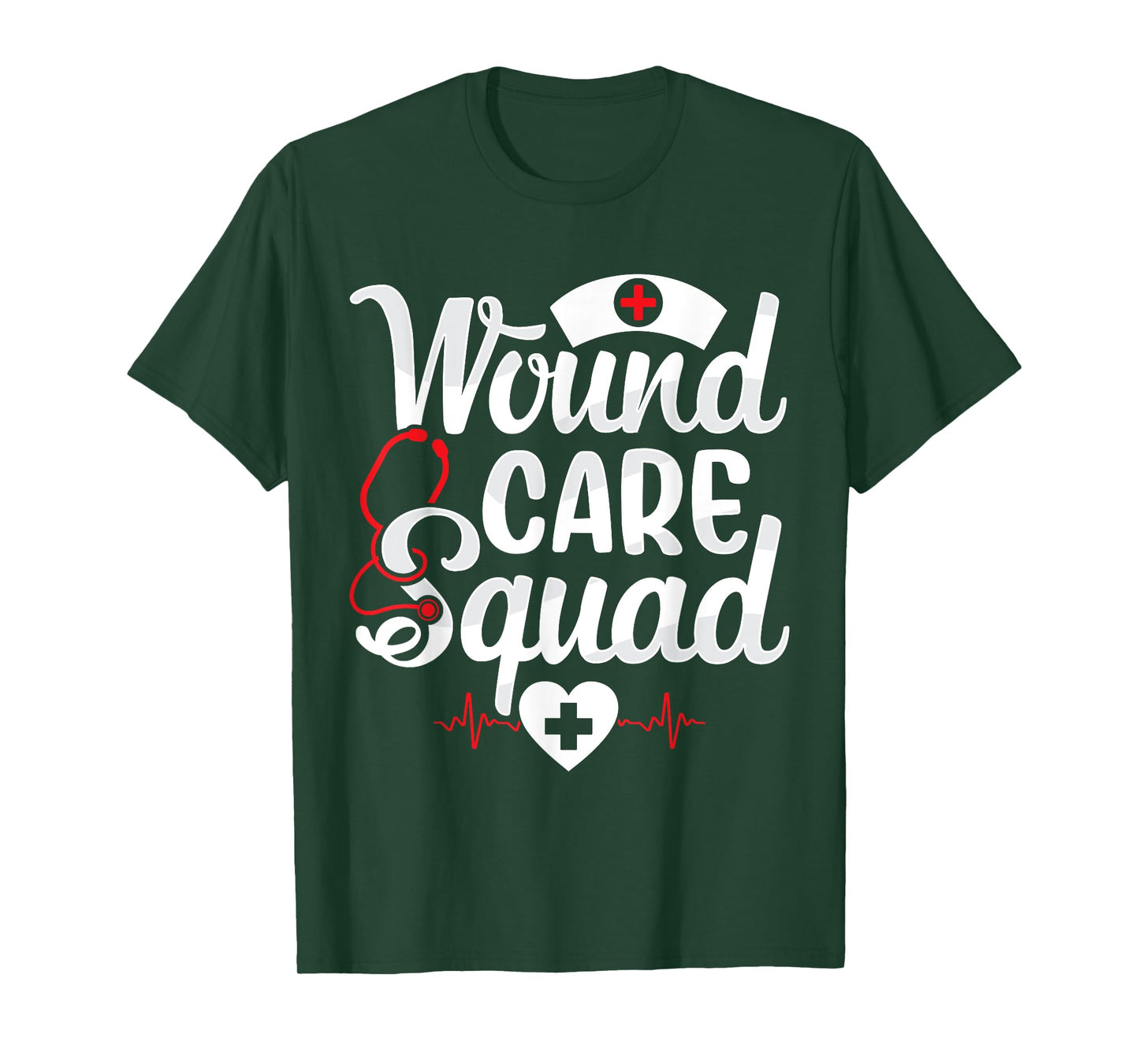 Wound Care Squad Team Funny Wound Care Nurse Nursing RN T-Shirt