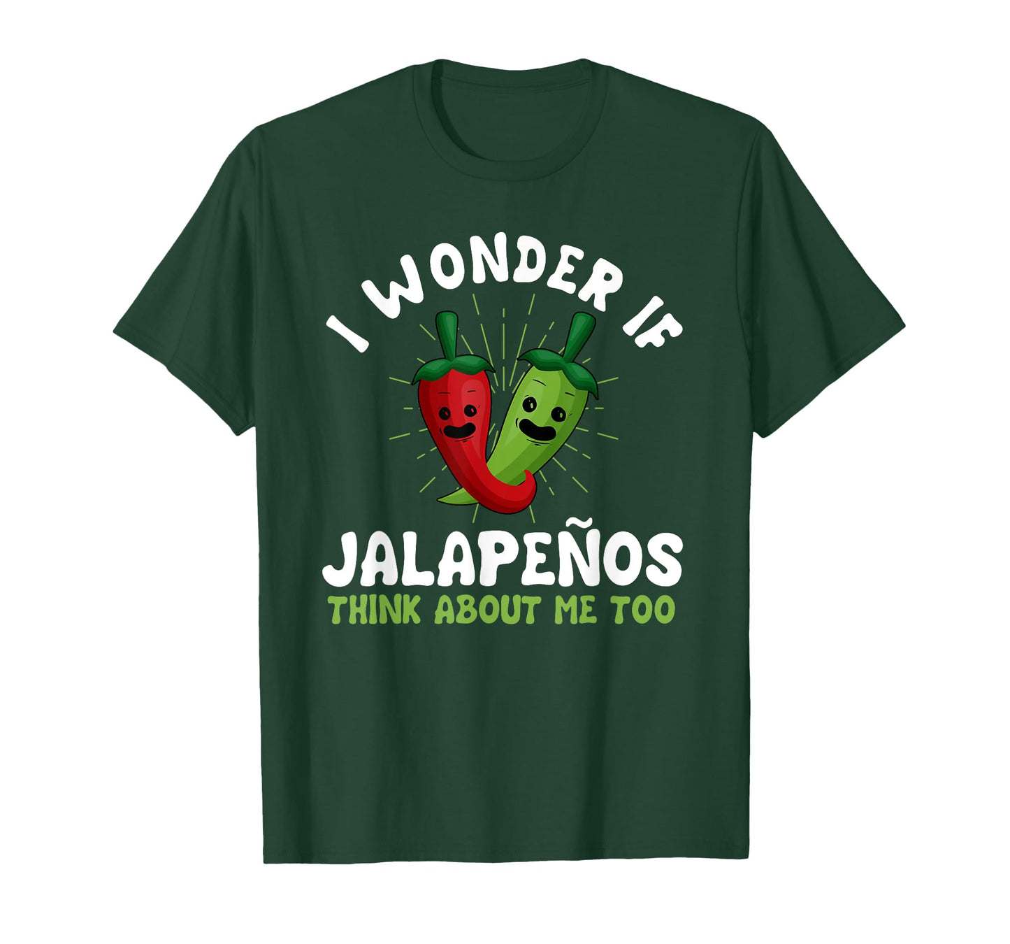 Funny Jalapeno Design Chili Pepper T-Shirt