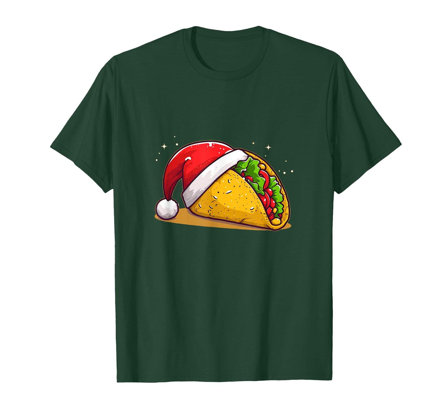 Santa Claus Hat Taco Outfit for Boys and Girls T-Shirt