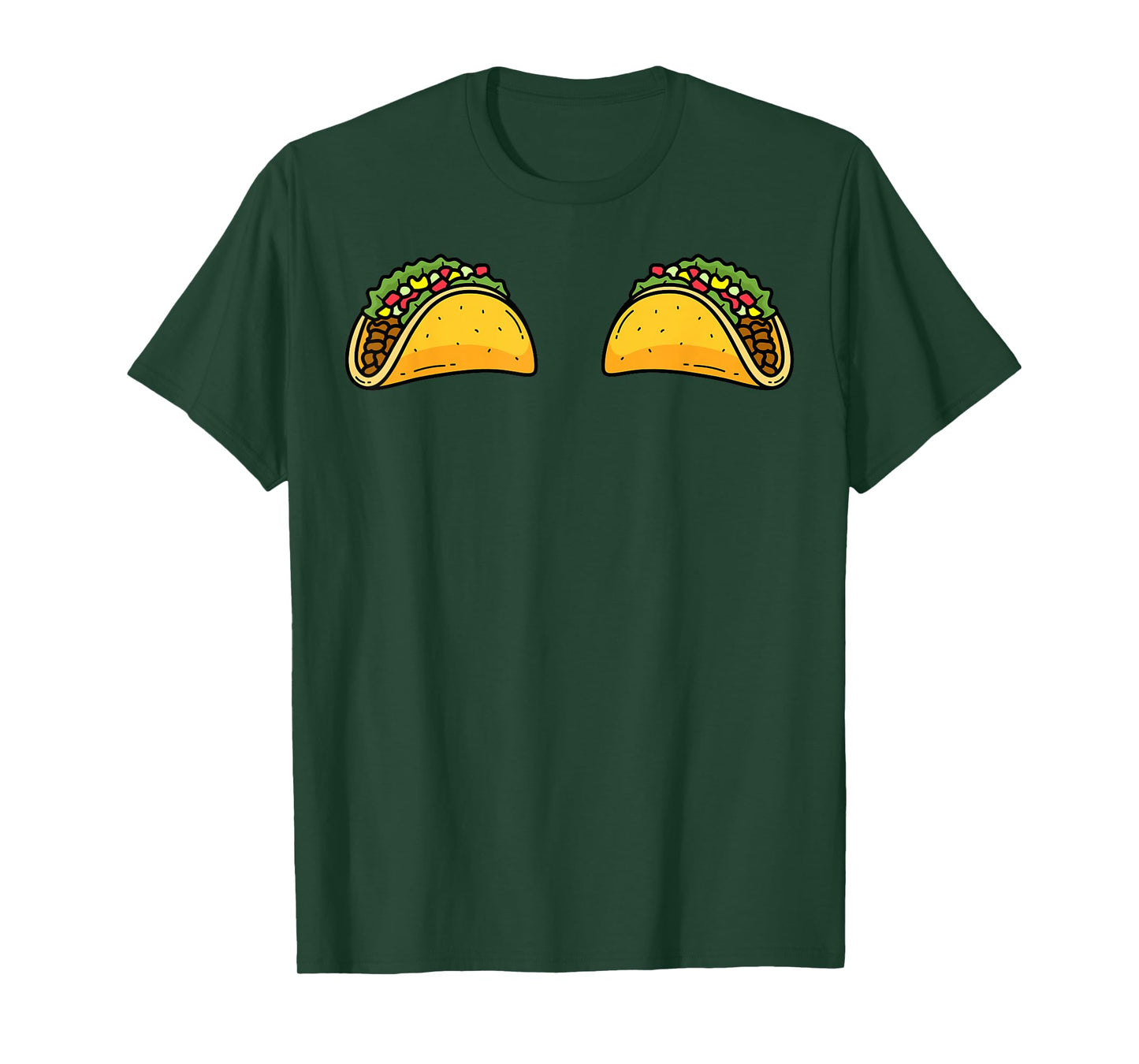 Funny Taco Tit Adult Dirty Humor Taco Lover Cinco De Mayo T-Shirt