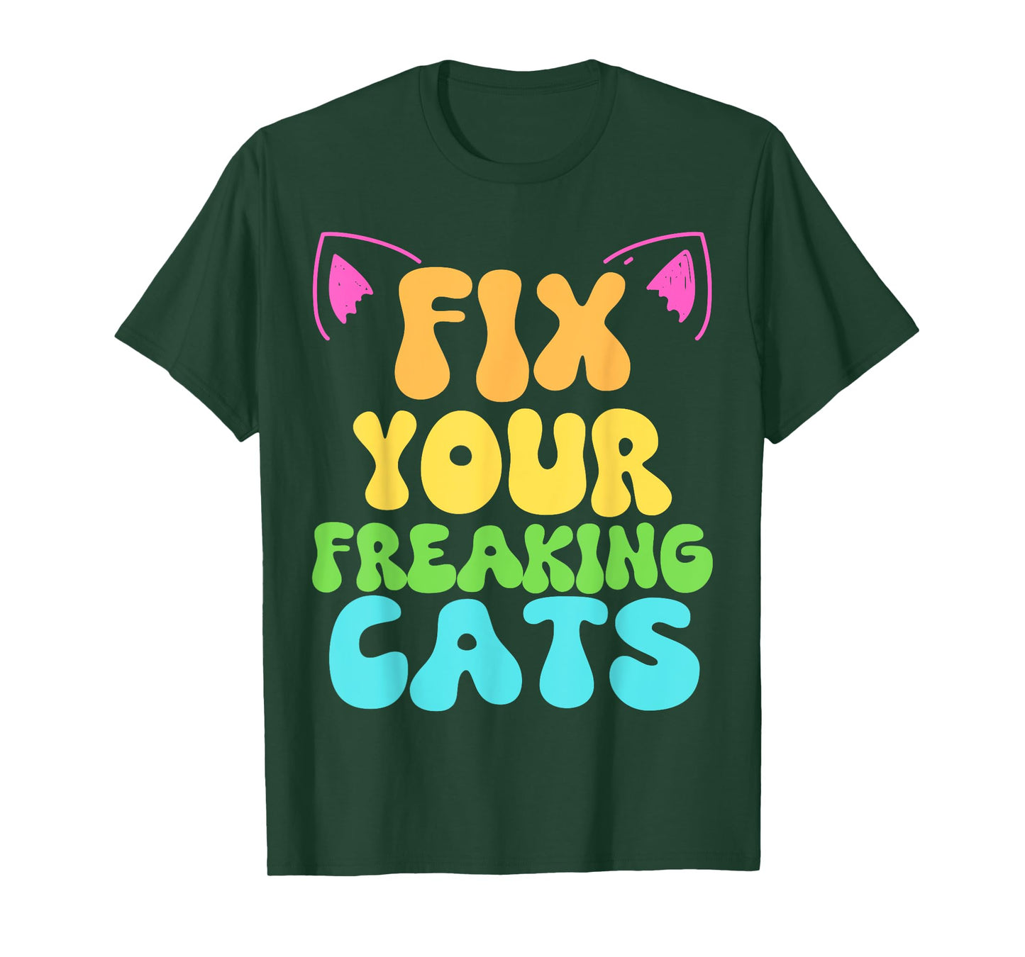 Cat kitten spay neuter rescue shelter feral awareness cats T-Shirt