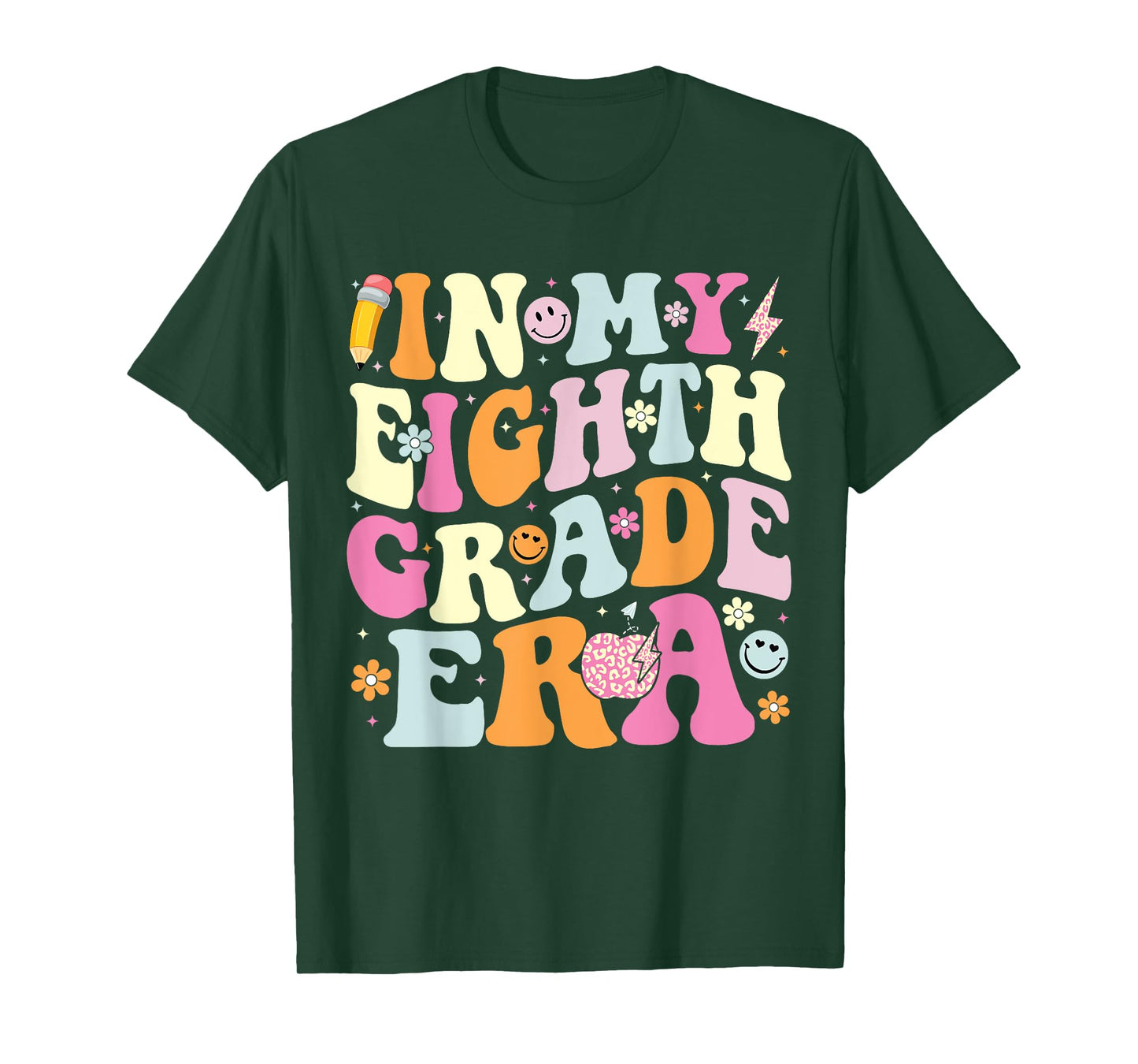 In My Eighth Grade Era Cool 8th Grade Teacher Back to School T-Shirt for Men Women