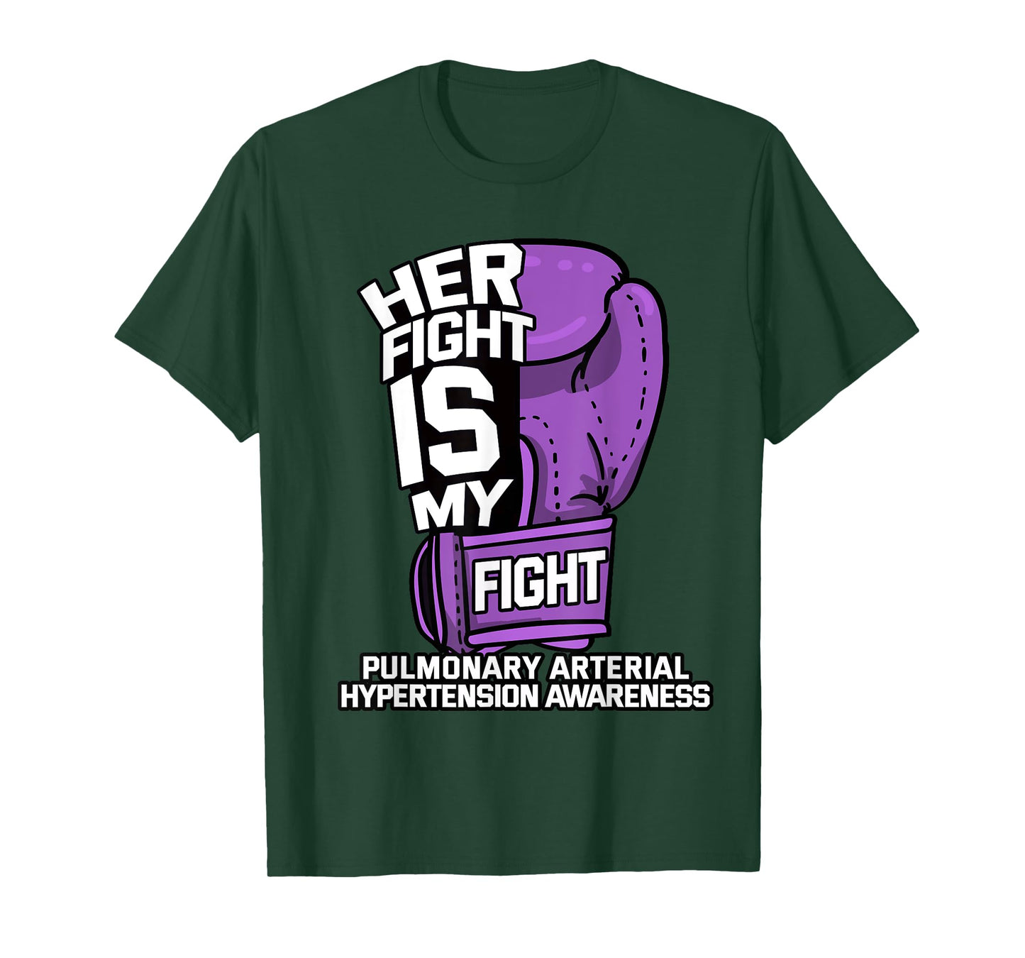 Her Fight Is My Fight Pulmonary Hypertension Awareness Gift T-Shirt