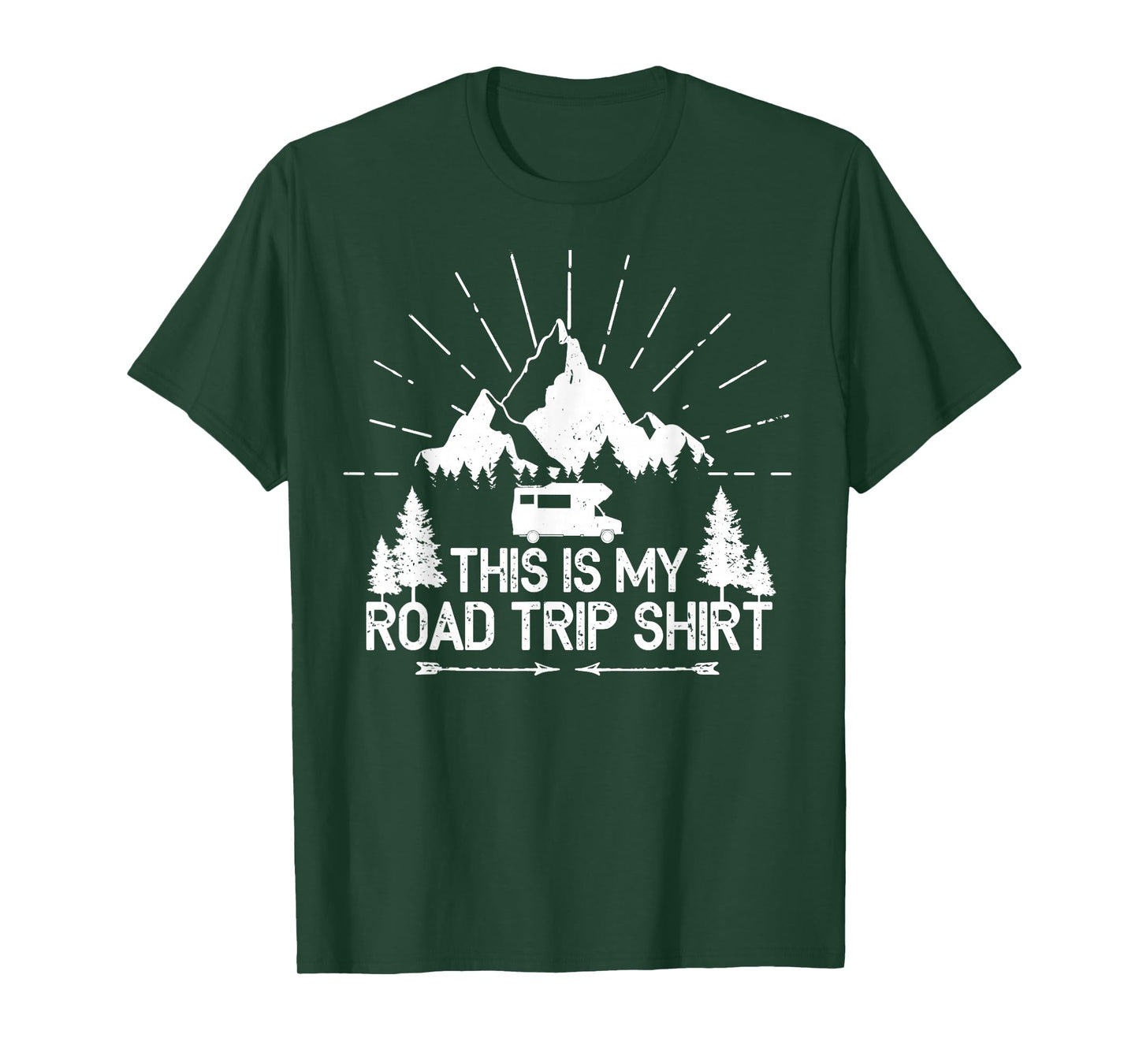 This Is My Road Trip Shirt - RV Camping Camper T-Shirt Gift T-Shirt