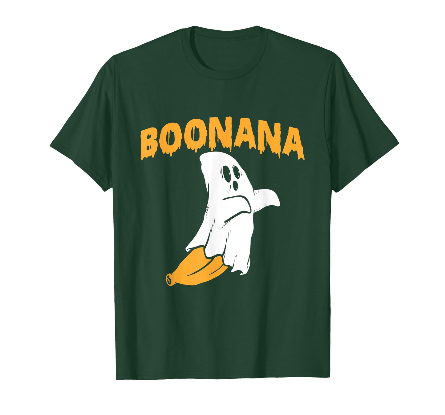 Boonana - Spooky Halloween Banana Ghost Costume T-Shirt