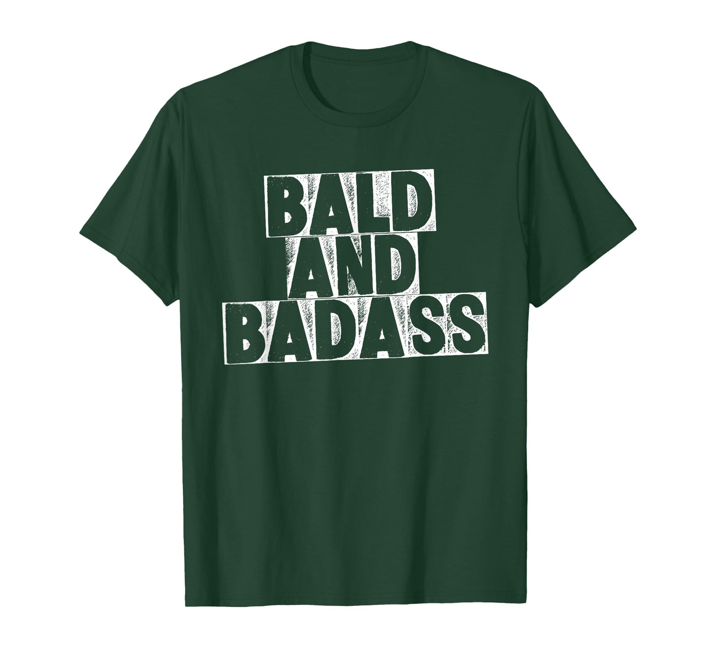 Bald and Badass Men Tshirt T-Shirt