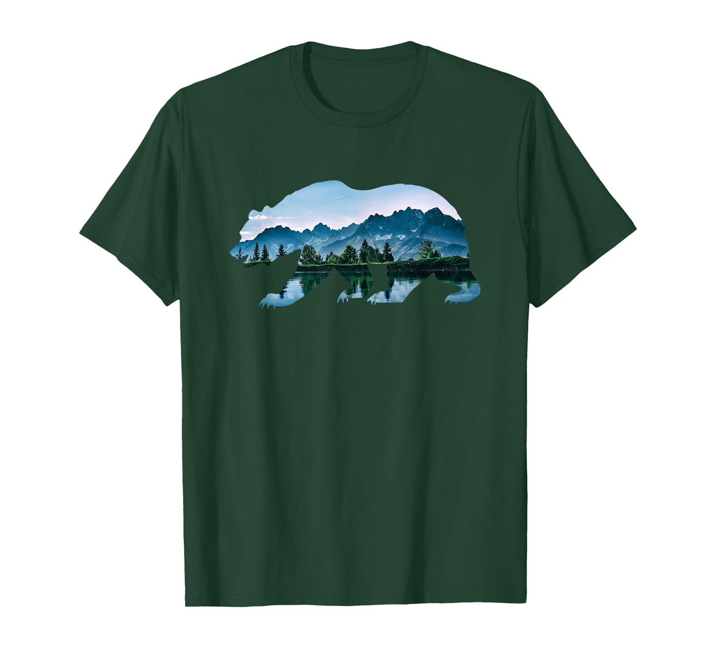 Bear Vintage National Park Bear Wildlife Mountains T-Shirt