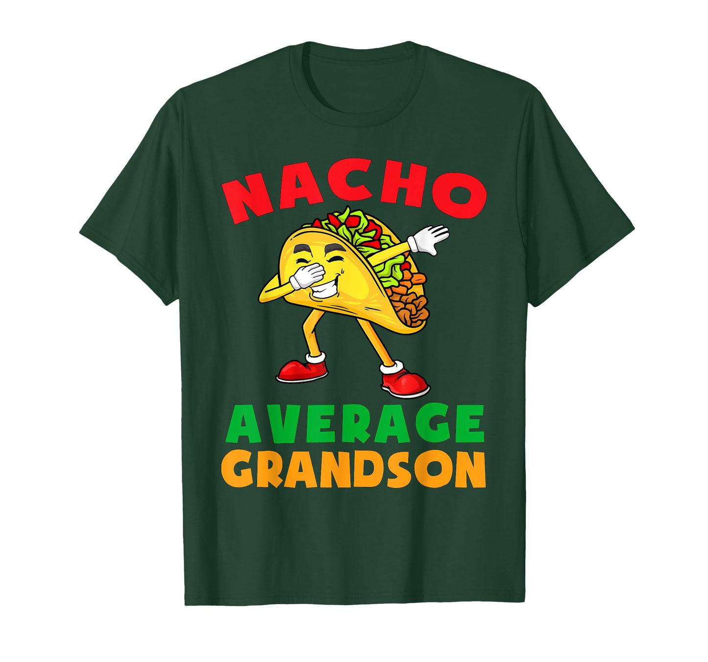 Nacho Average Grandson Cute Cinco De Mayo Shirt Toddler Kids T-Shirt