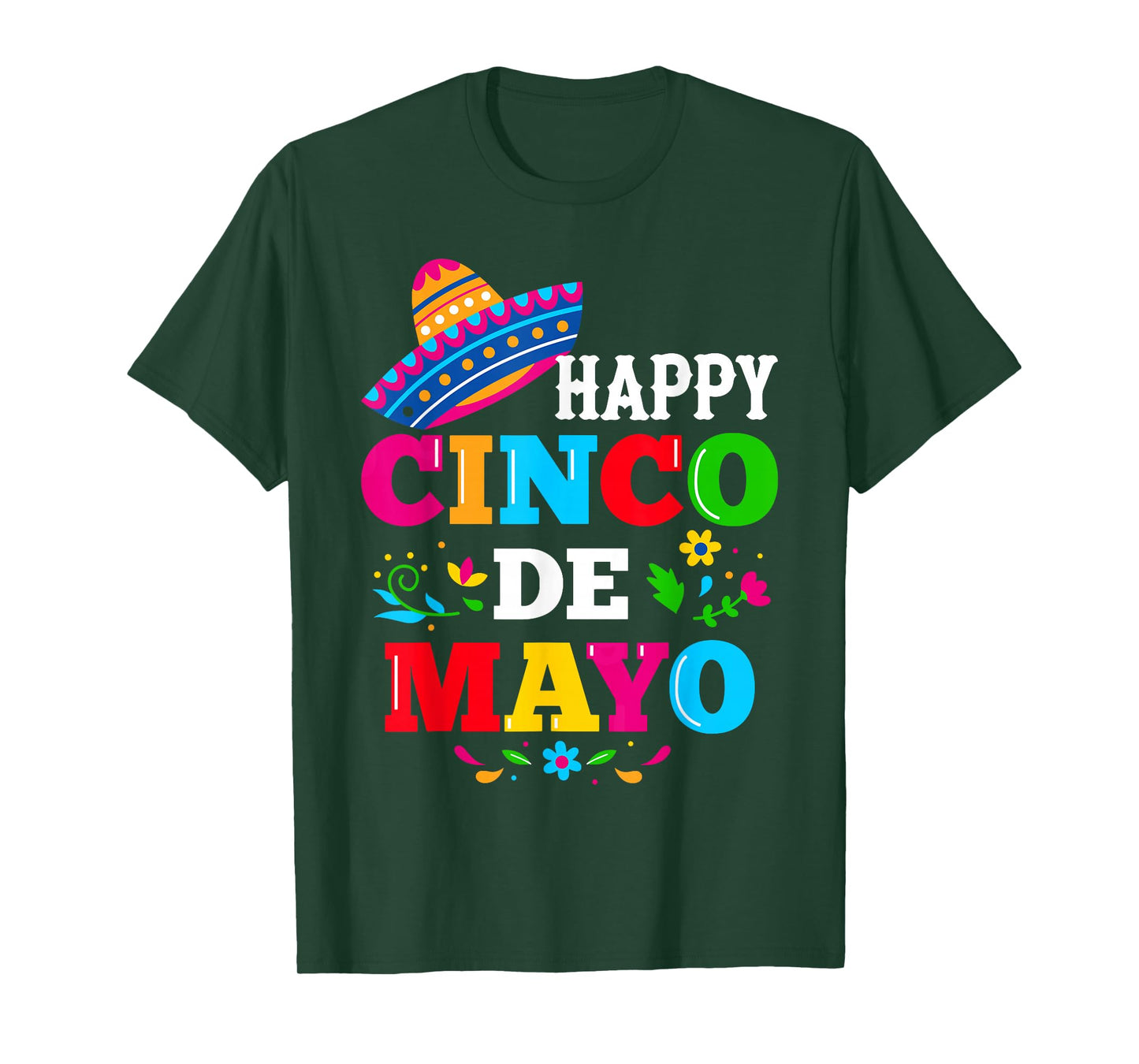 Happy 5 De Mayo Lets Fiesta Viva Mexico Cinco De Mayo Man T-Shirt