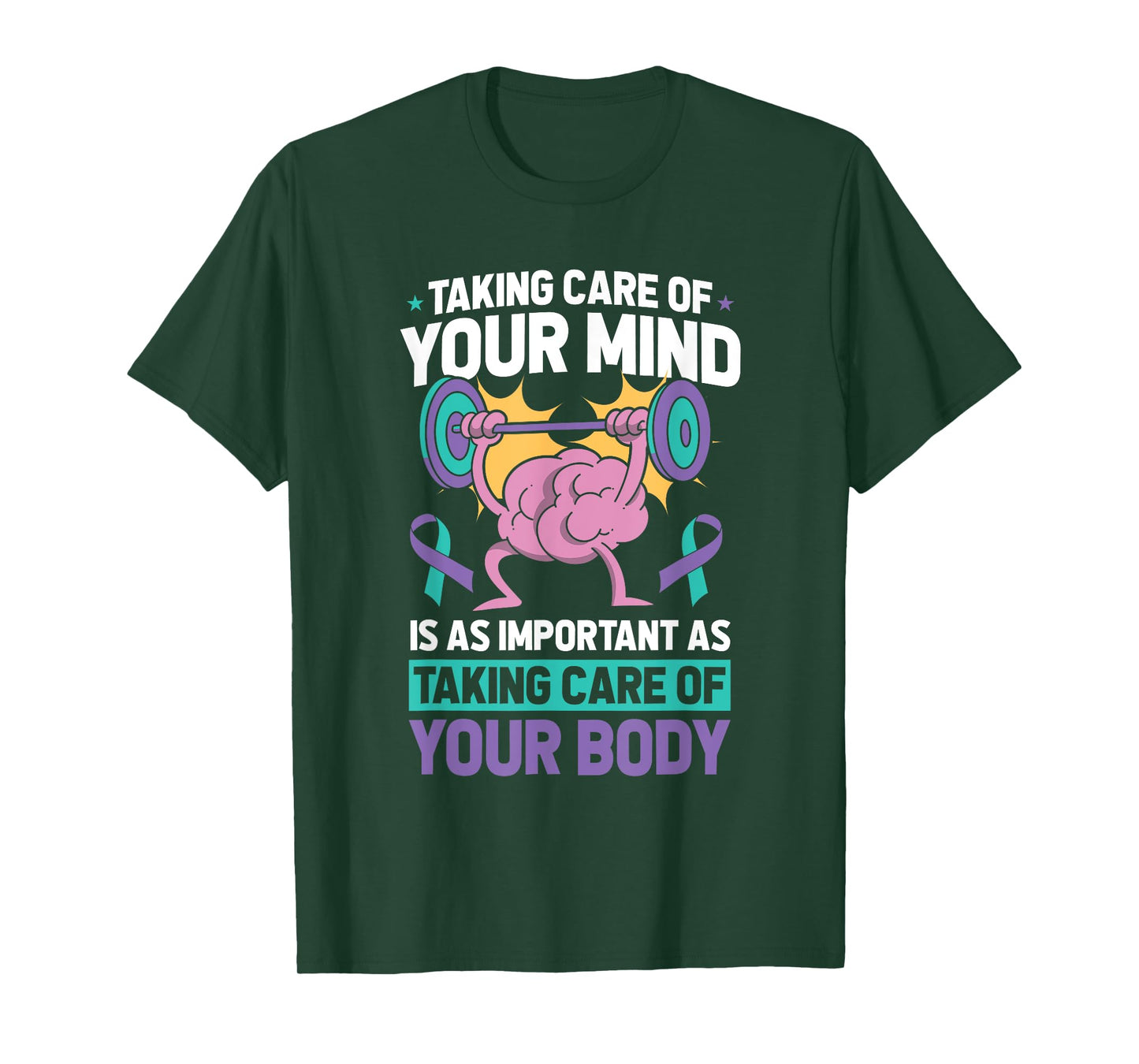 Mental Health Awareness Ribbon Suicide Prevent T-Shirt