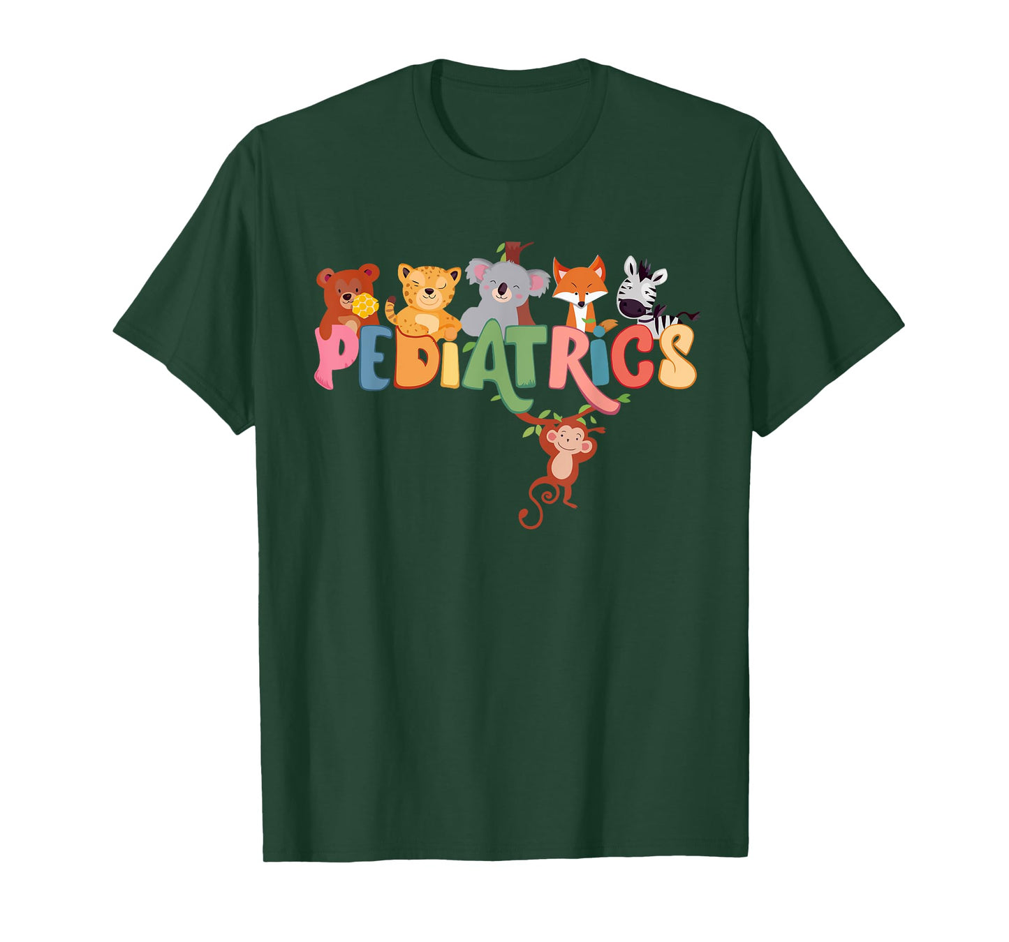Pediatric Nurse PEDS Nursing Appreciation Pediatric Animal T-Shirt