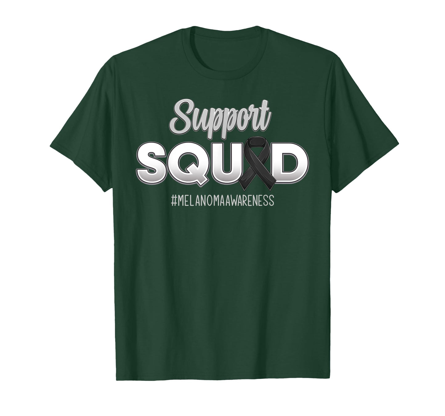 Support Squad Melanoma Awareness Hope Strong For Men Women T-Shirt