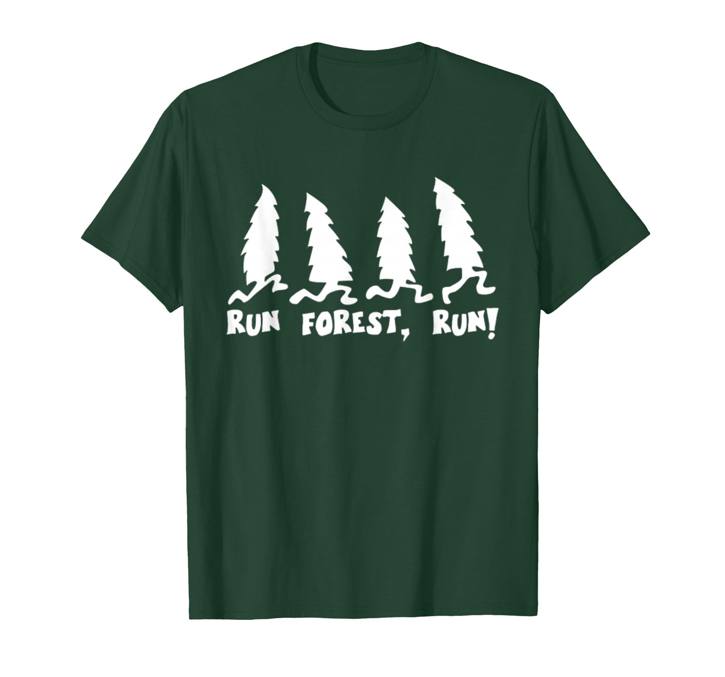 Run Forest Run Funny Hiking Tshirt I Love Nature Wanderlust T-Shirt