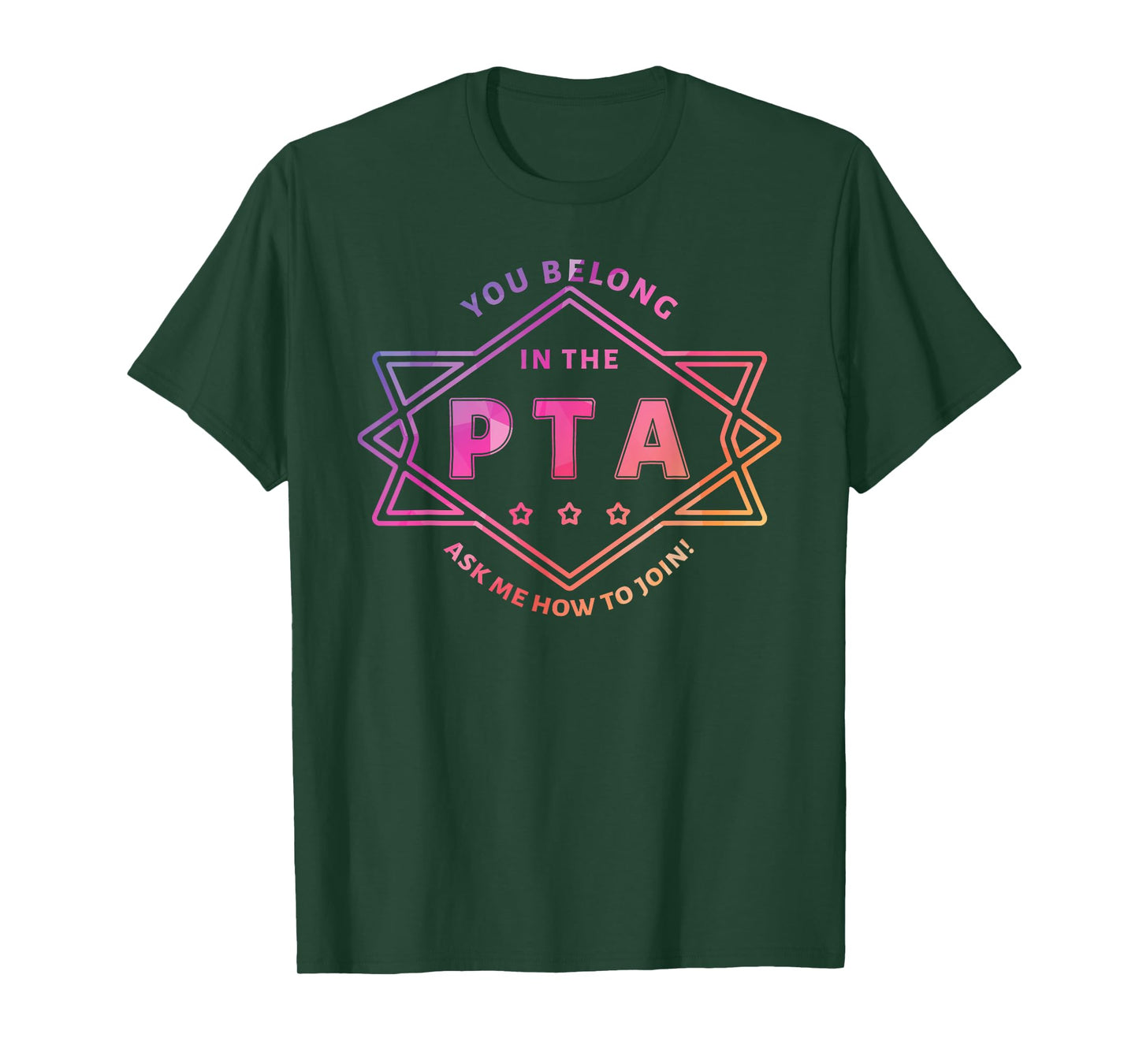 PTA Promotion Graphic - School Parent Teacher Association Men Women Girls Kids T-Shirt