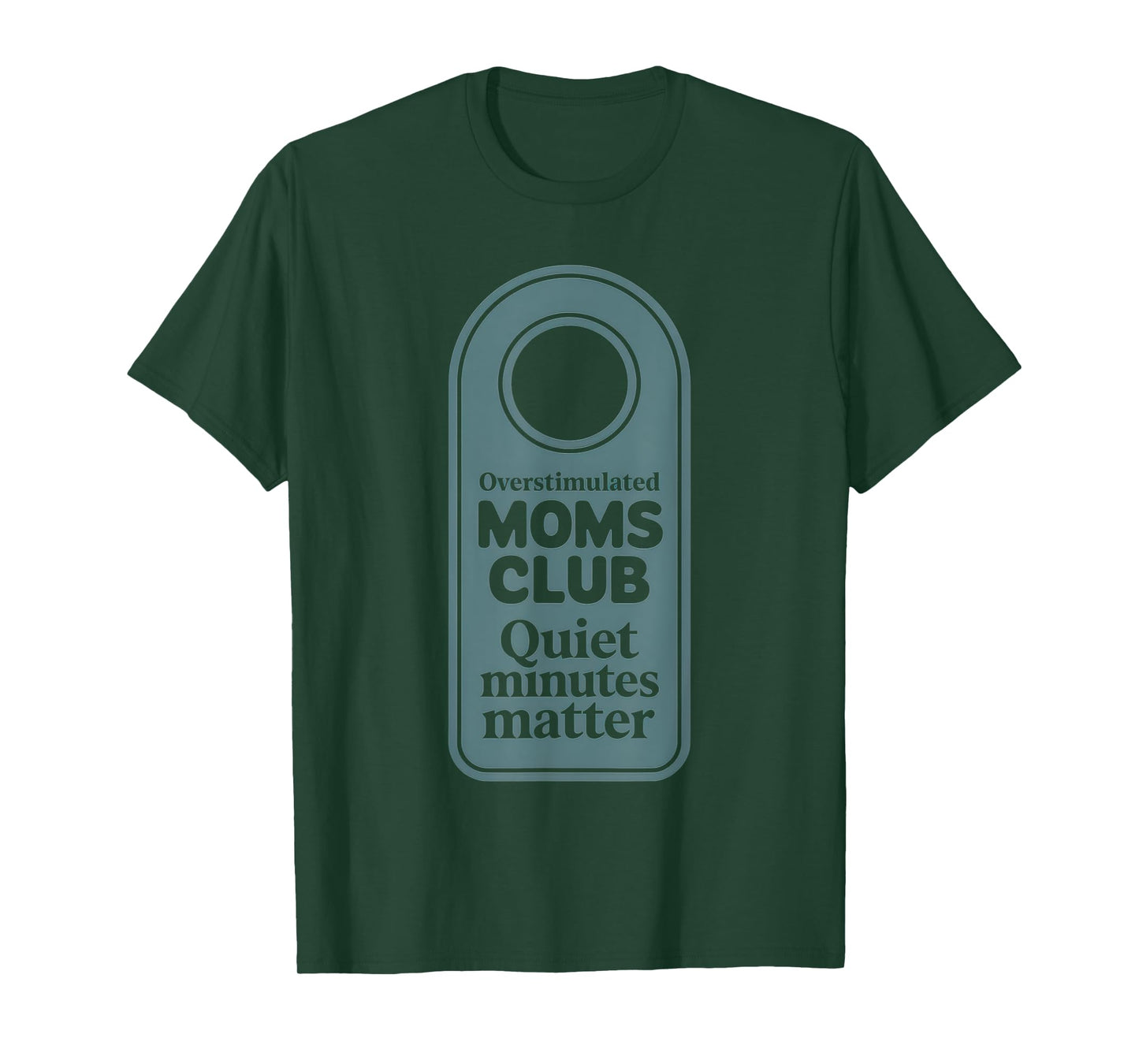 Overstimulated Moms Club Tshirt Mom Depression Mental Health T-Shirt