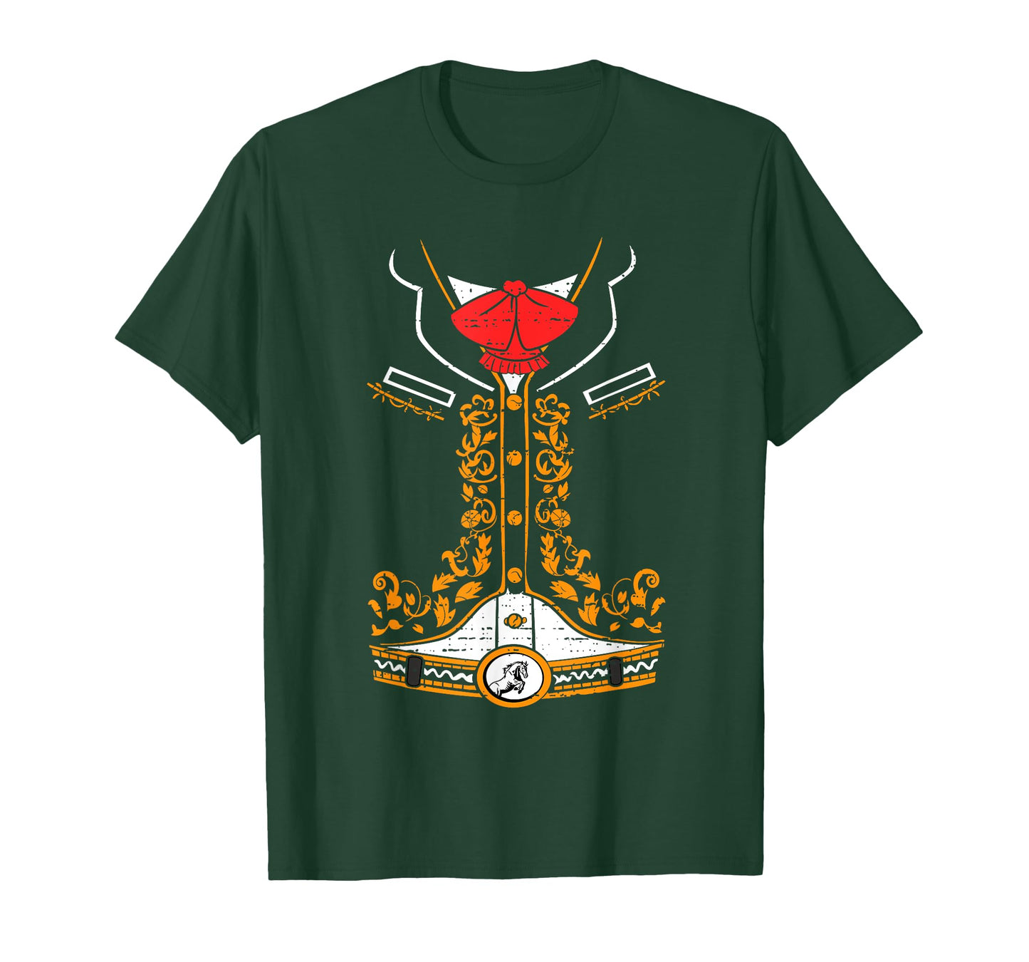 Mexican Mariachi Cinco De Mayo Costume Charro Celebration T-Shirt