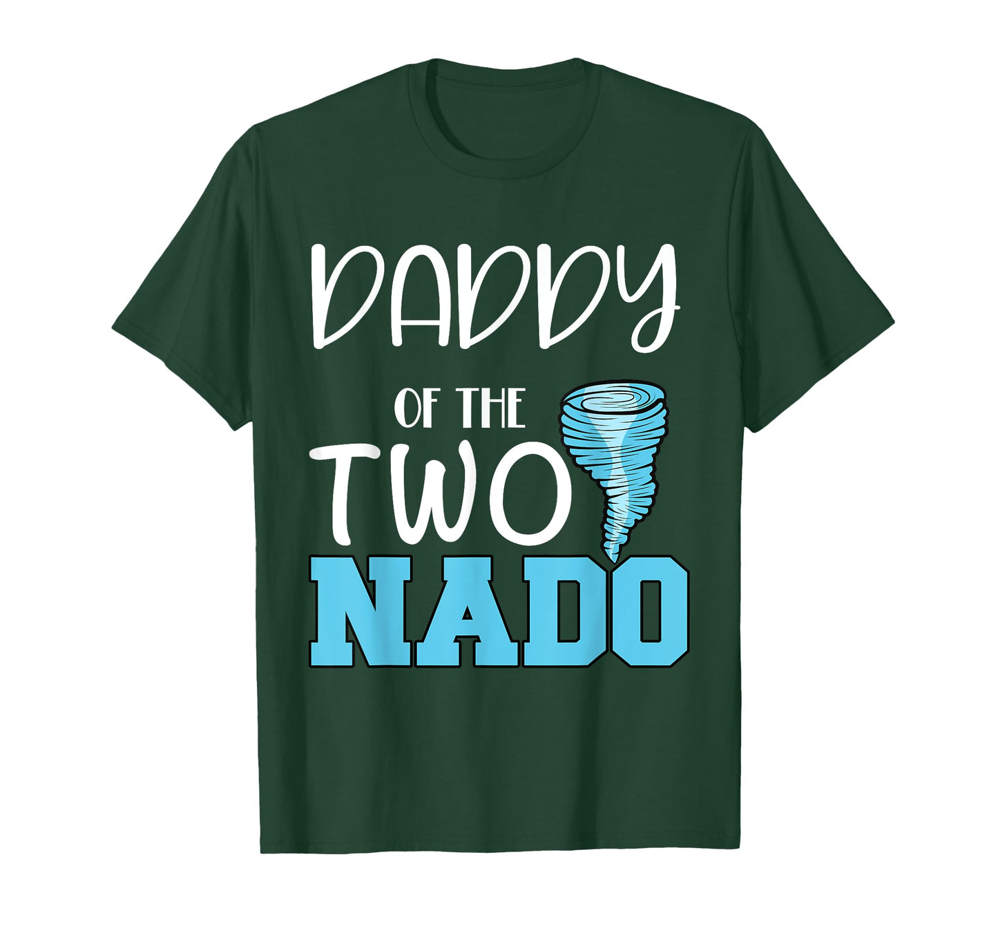 Daddy of the Two-nado Tornado Themed 2nd Birthday Party T-Shirt