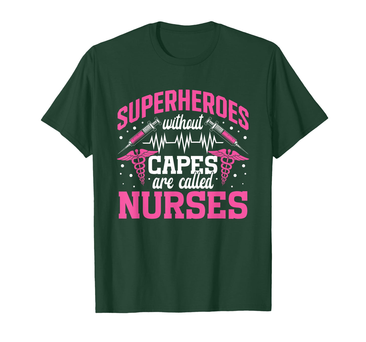 Superheroes without capes are Nurse T-Shirt