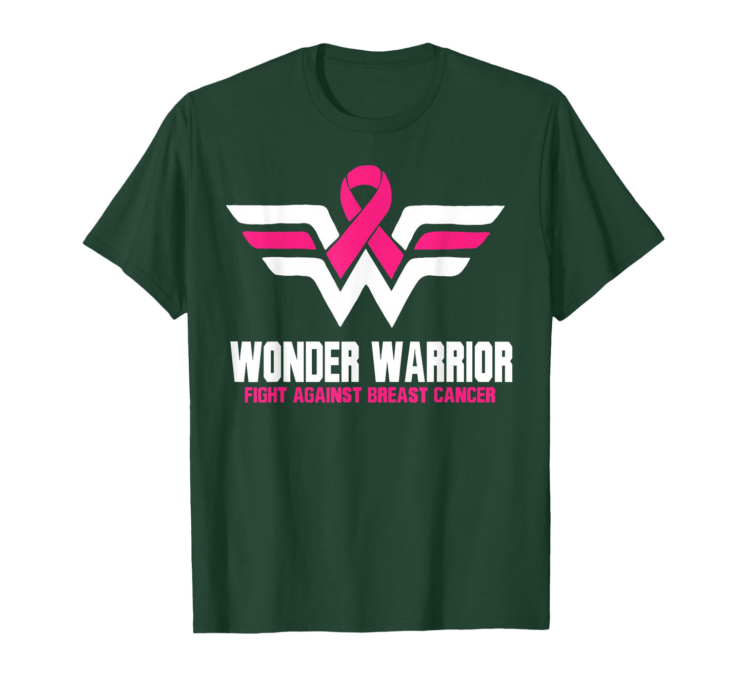 Super Hero Breast Cancer T-Shirt For Women T-Shirt