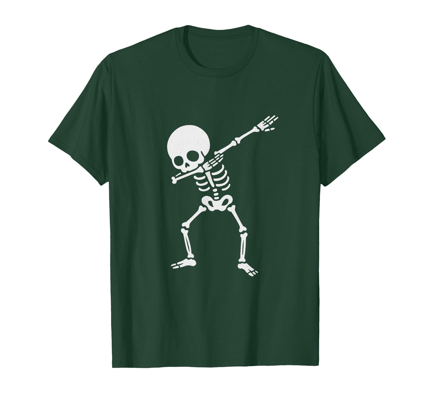 Skeleton Dab Funny Halloween Costume Boys Girls Kids T-Shirt