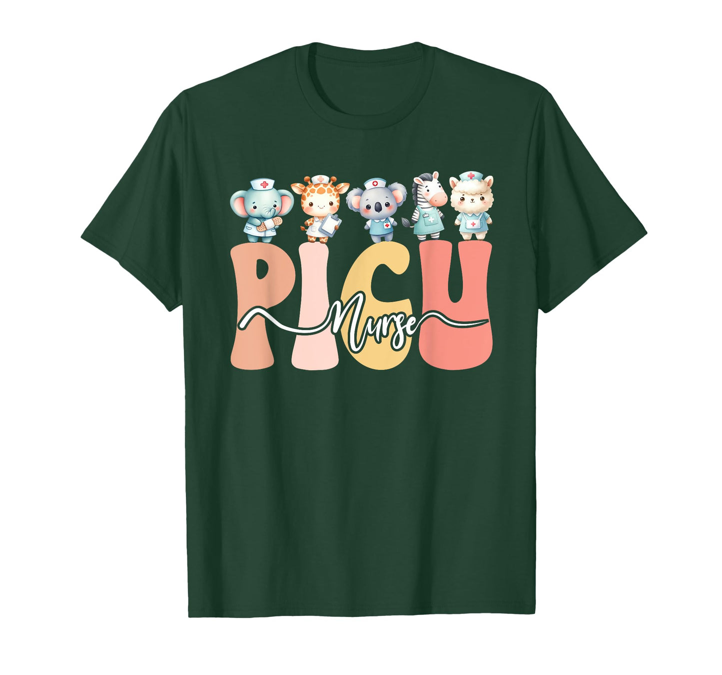 Adorable PICU Nurse - Pediatric Intensive Care Unit T-Shirt