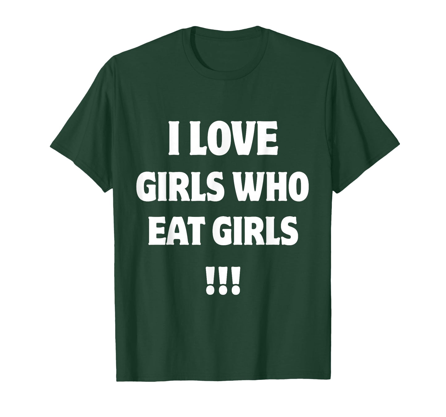 I Love Girls Who Eat Tacos Funny Foodie for Women and Men T-Shirt