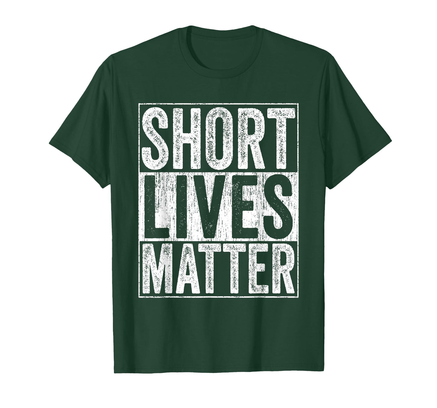 Short Lives Matter Funny Vintage Short Persons T-Shirt
