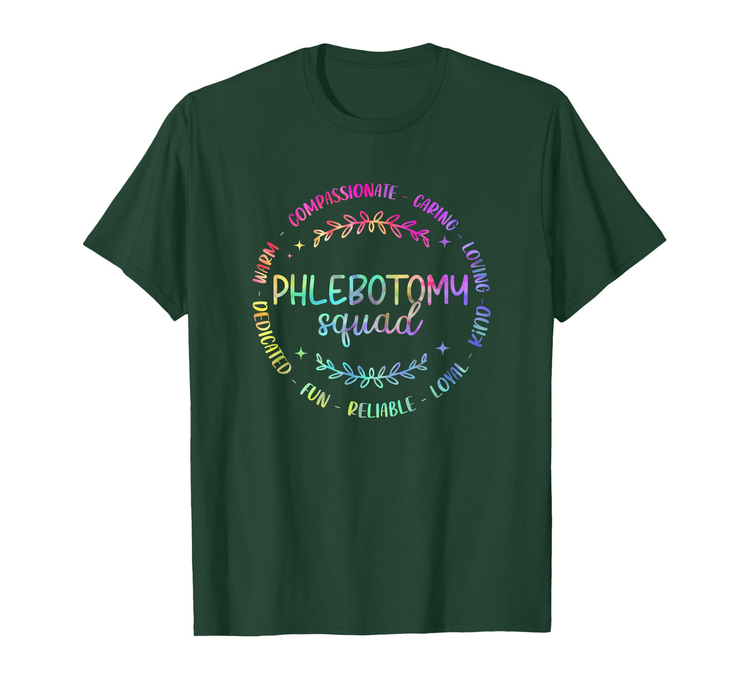 Phlebotomy Squad Phlebotomist Tie Dye Design For Nurse T-Shirt
