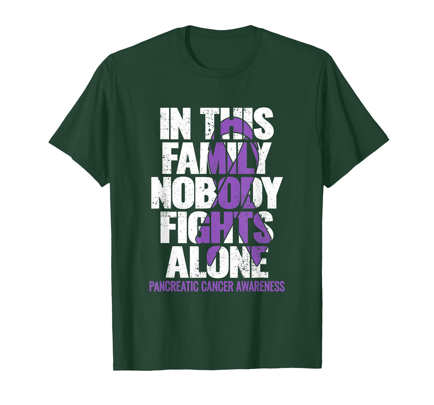 Pancreatic Cancer Support Family Pancreatic Cancer Awareness T-Shirt