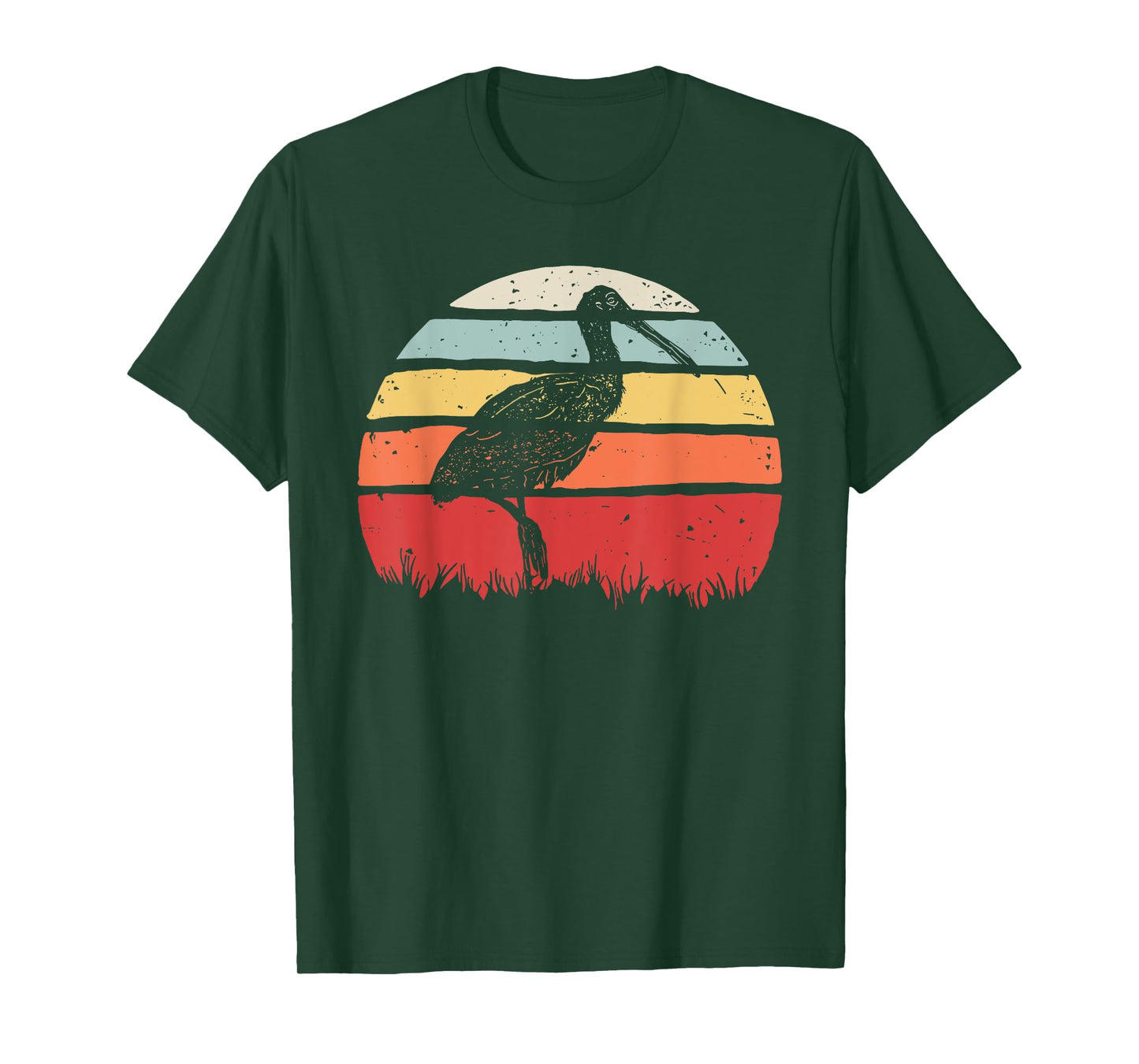 Vintage Retro Roseate Spoonbill T-Shirt