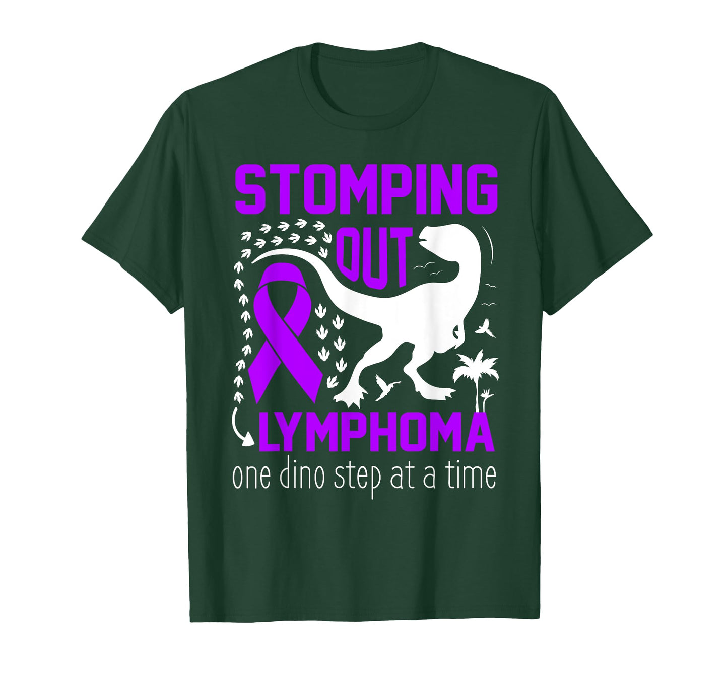 Hodgkins lymphoma Warrior Awareness Purple Ribbon Child T-Shirt
