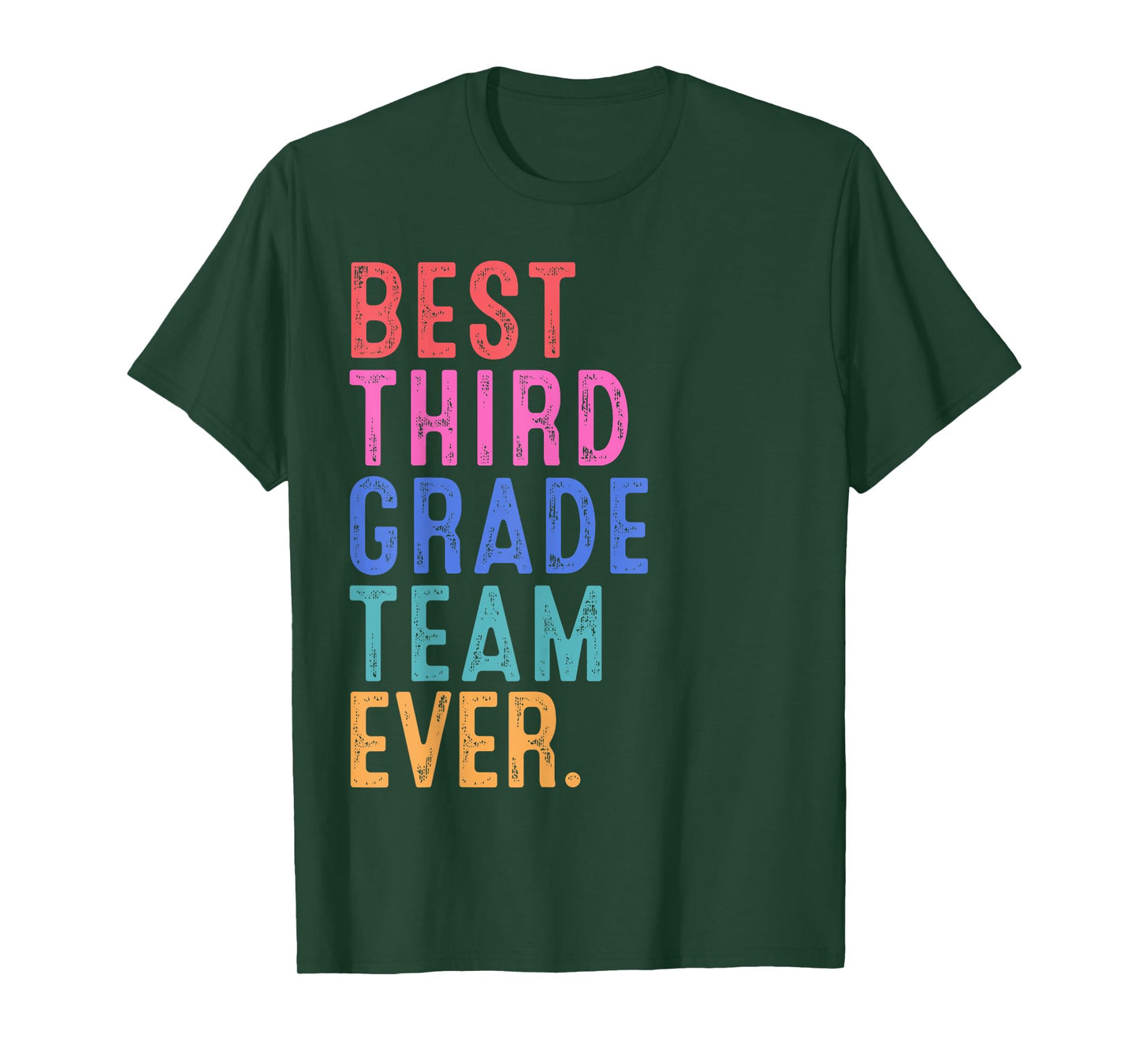 Best Third Grade Team Ever Third Grade Vibes Back To School T-Shirt