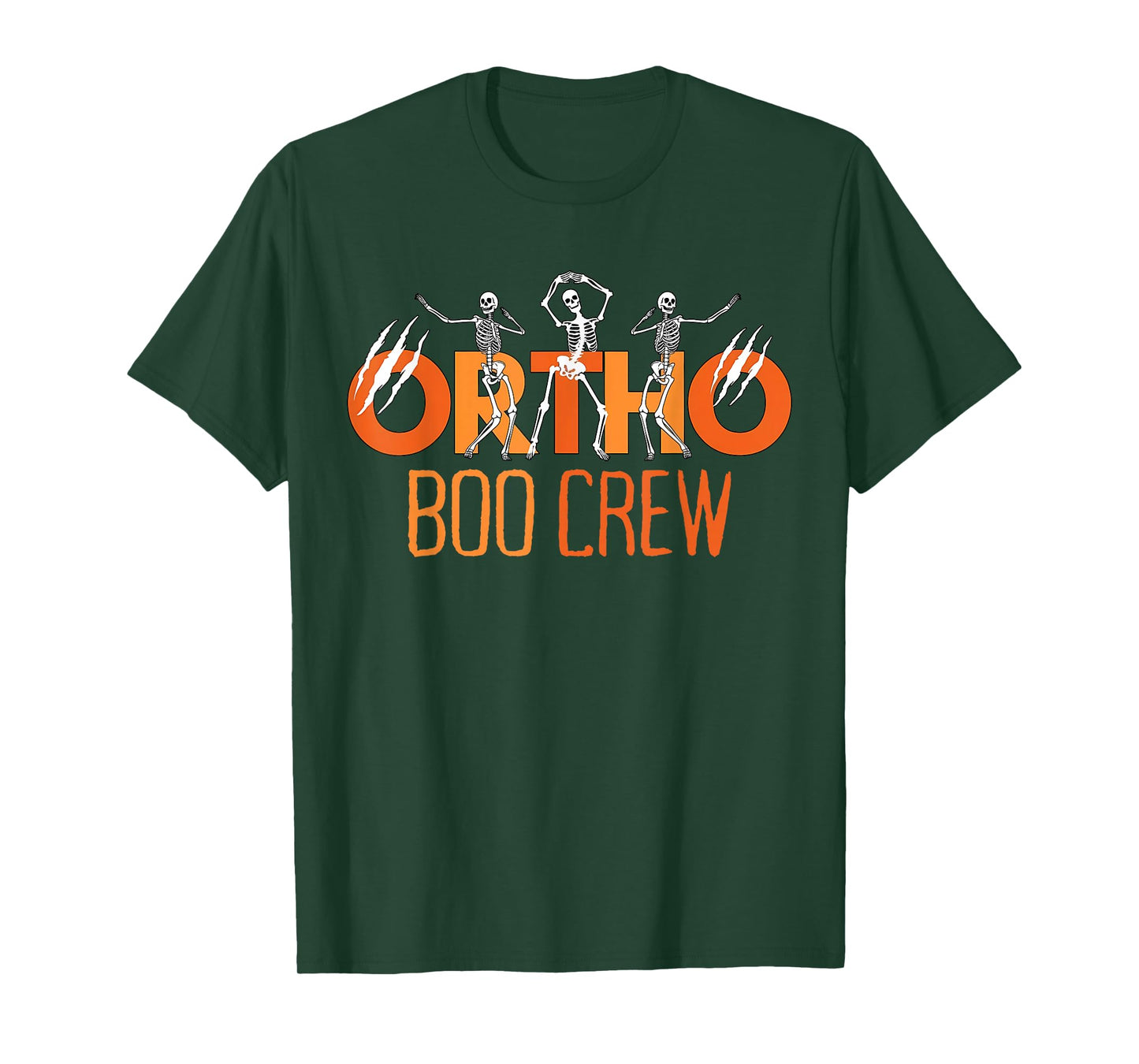 Cute Ortho Squad Spooky Ortho Orthopedic Boo Crew Halloween T-Shirt