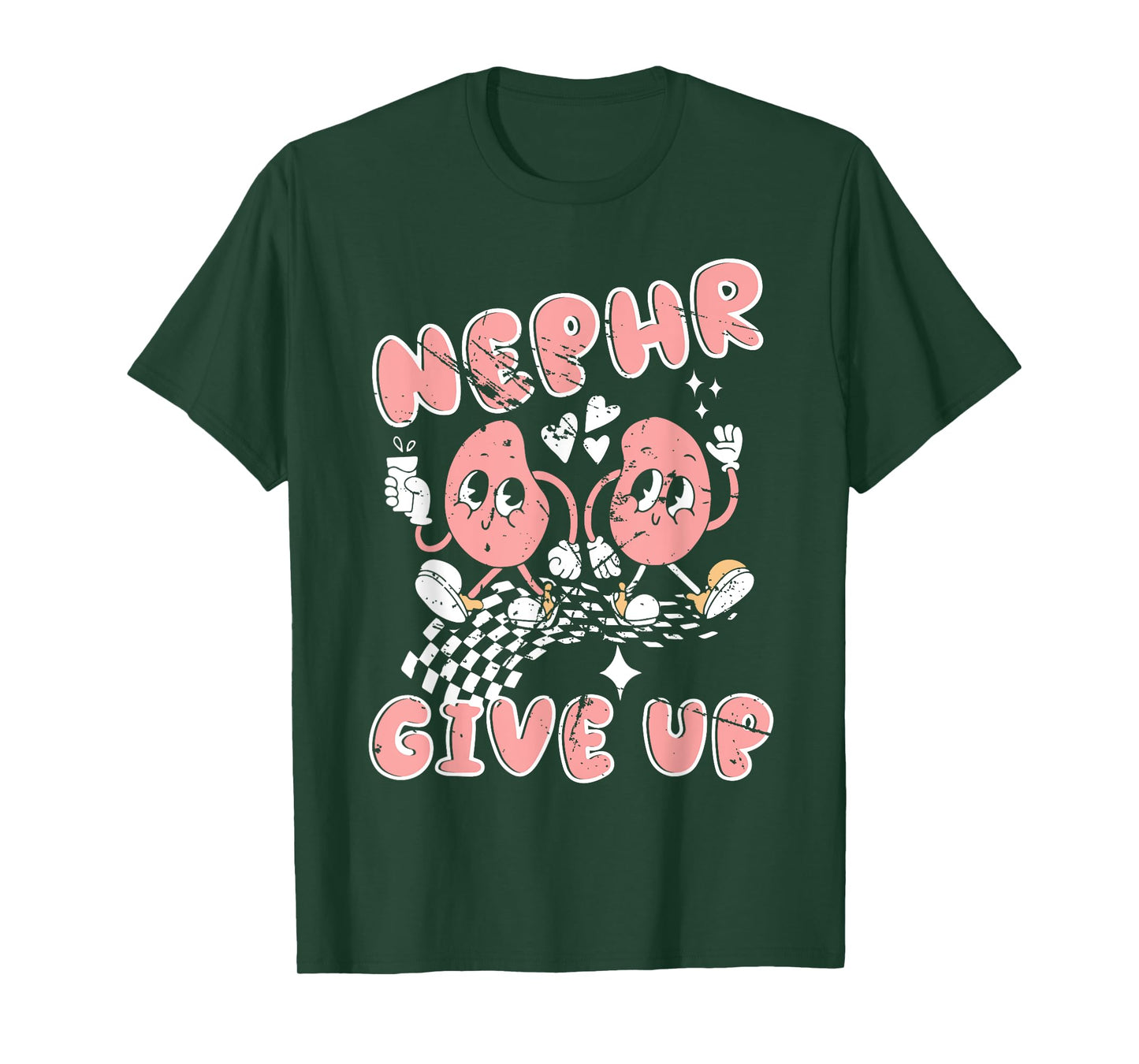 Retro Kidney Funny Dialysis T GI Nurse Tee Nephr Give up Kid T-Shirt