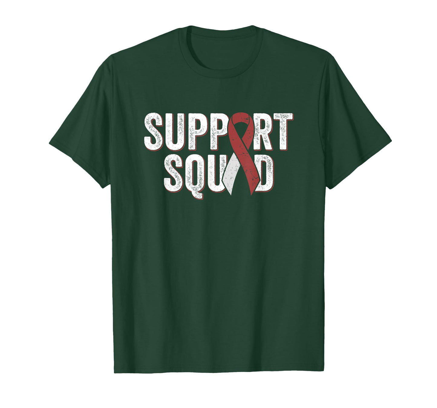 Head and Neck, Throat, Oral Cancer Support Squad T-Shirt