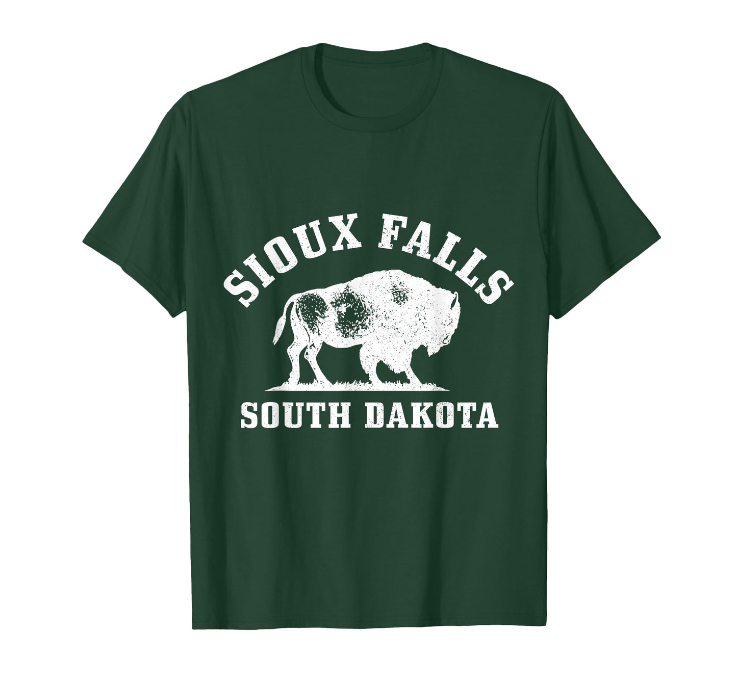 Sioux Falls South Dakota Bison Buffalo National Park Vintage T-Shirt
