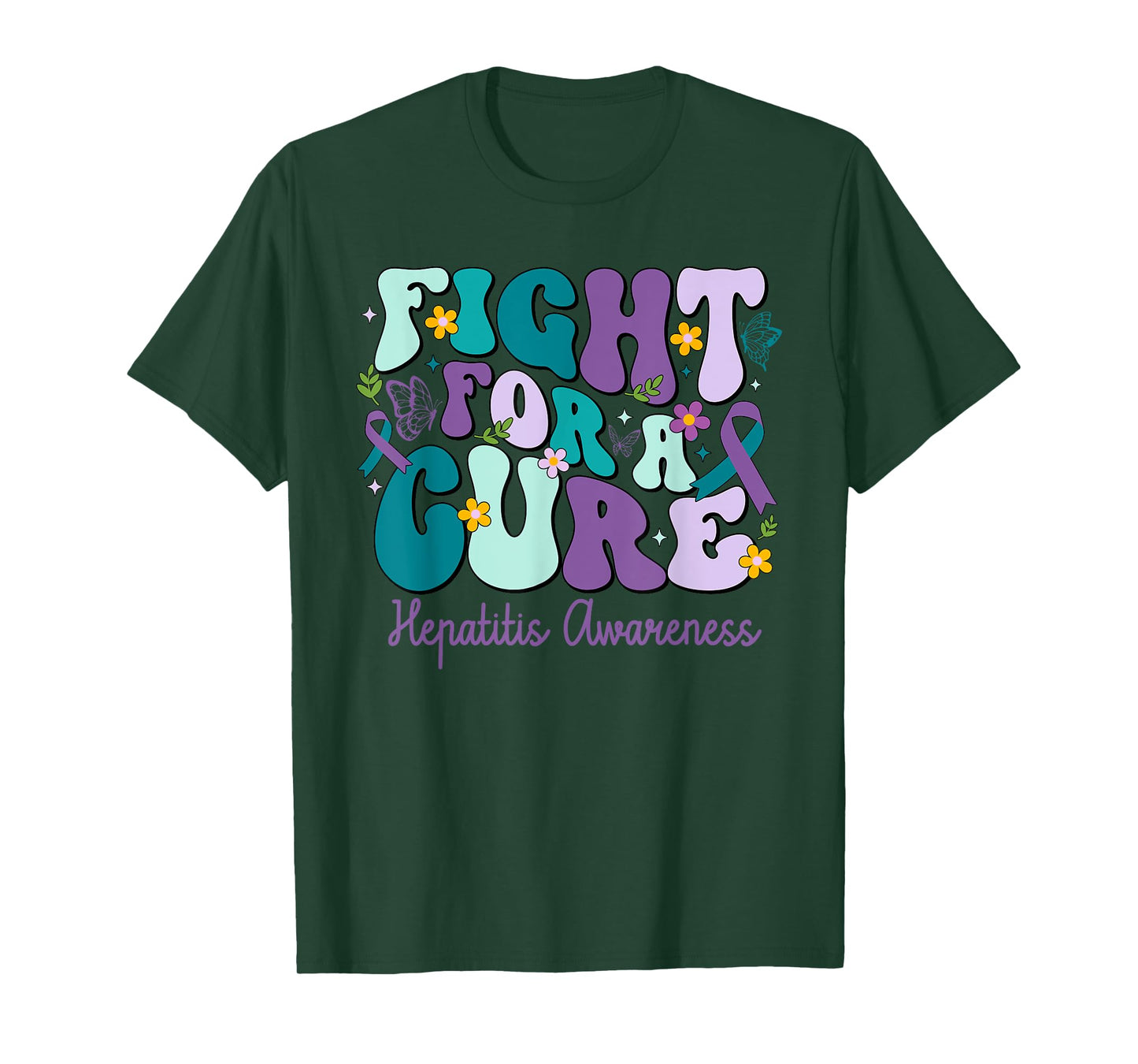 Fight For A Cure World Hepatitis Awareness Day T-Shirt