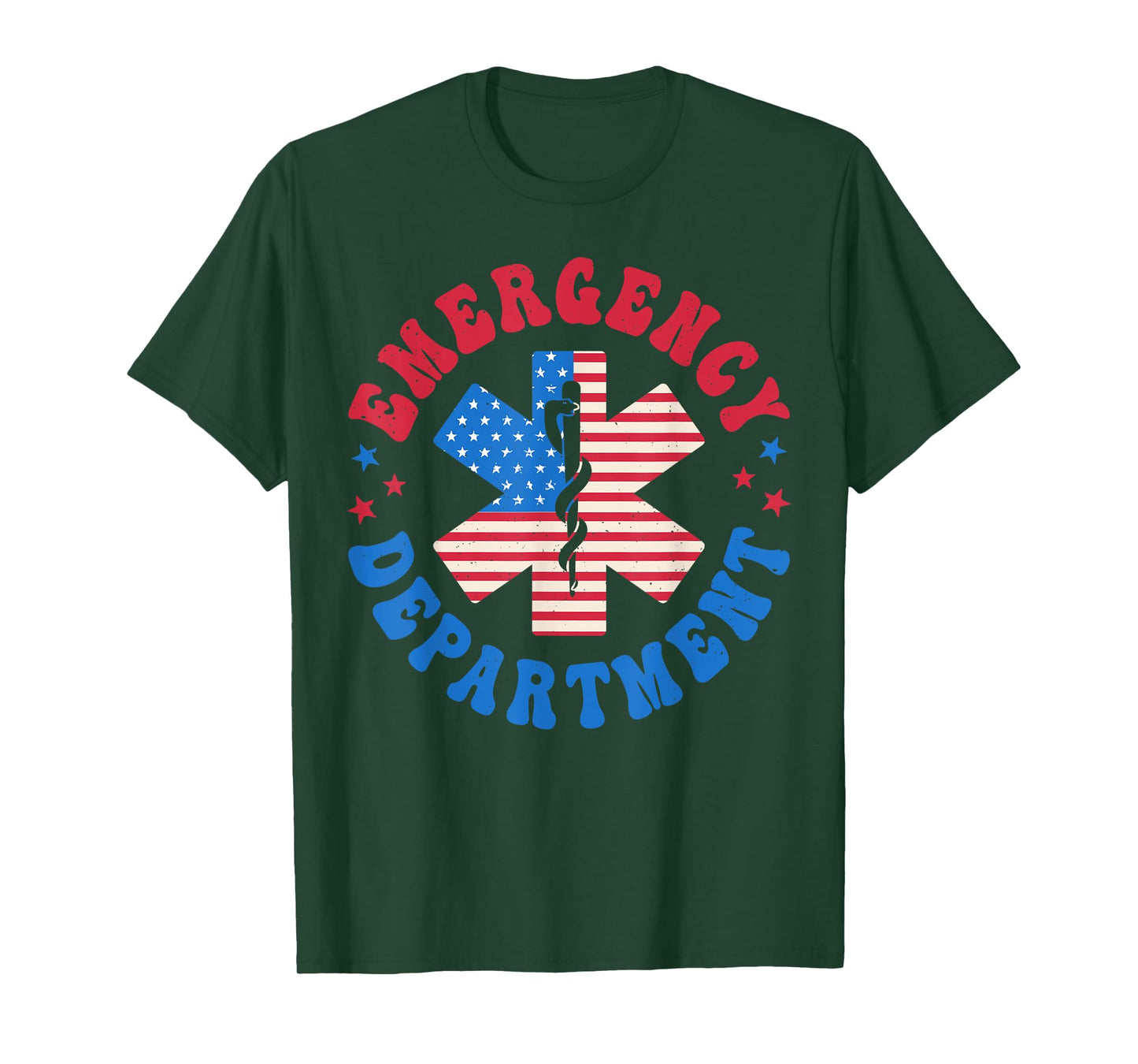 Emergency Department 4th of July Emergency Room Er Nurse T-Shirt
