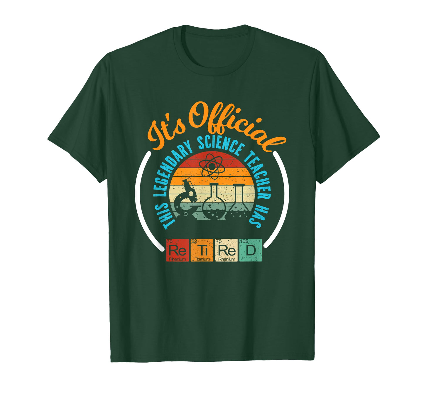 Retiring Science Teacher, Retirement Gift T-Shirt