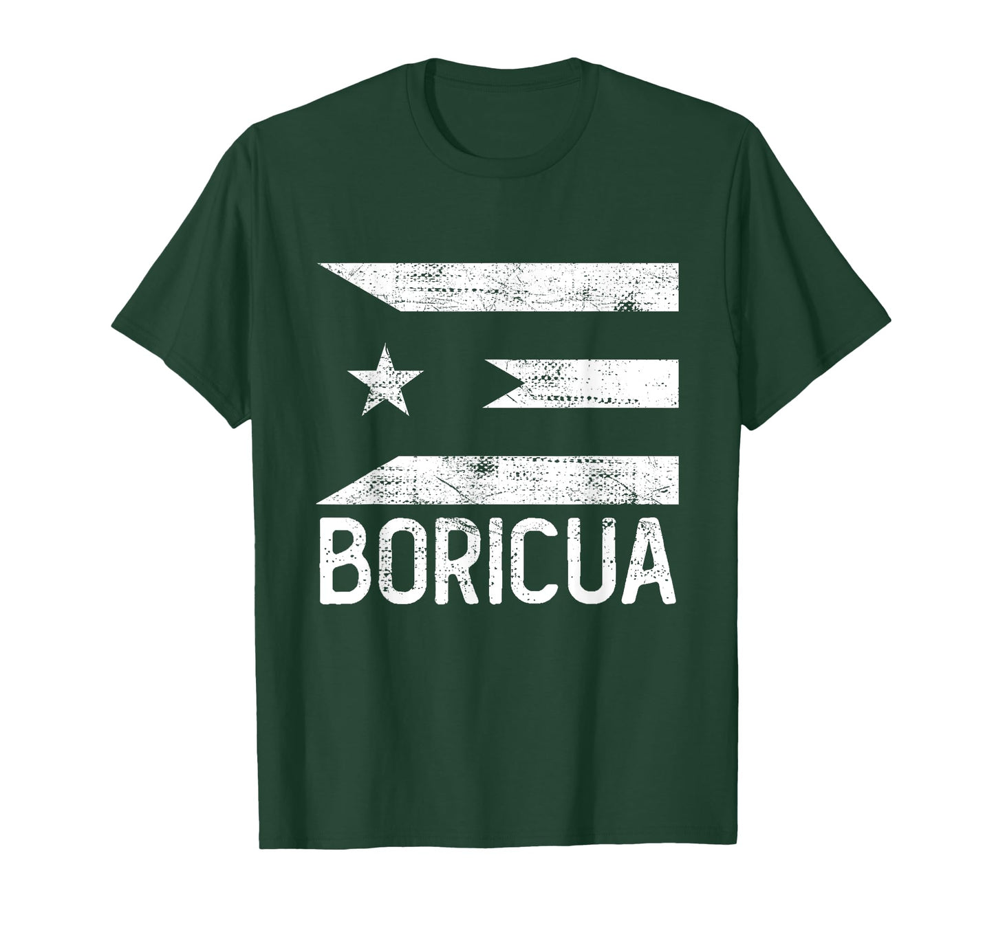boricua black Puerto Rico flag hispanic heritage month T-Shirt