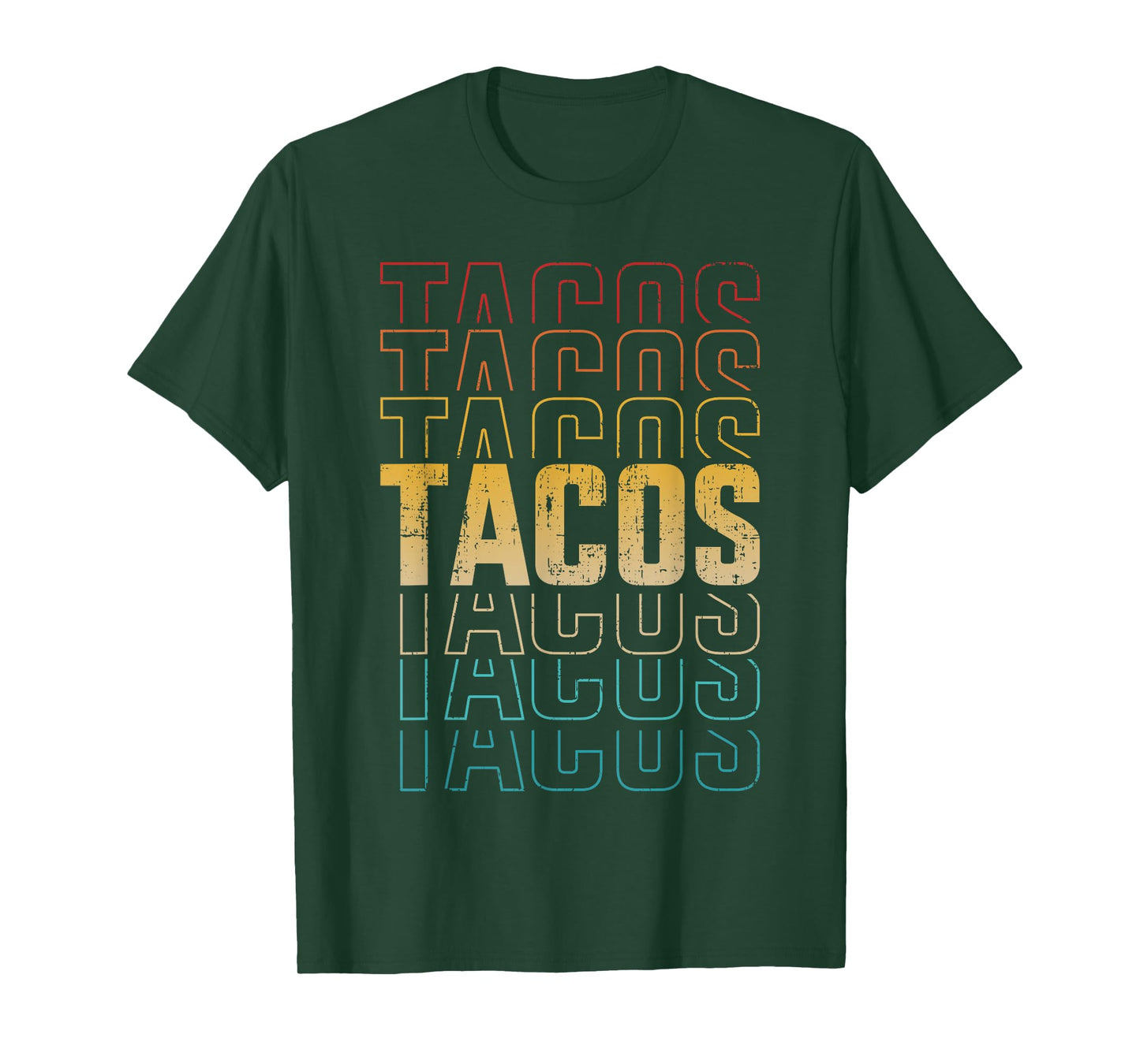 Funny retro vintage tacos for Taco Tuesday and Cinco de Mayo T-Shirt