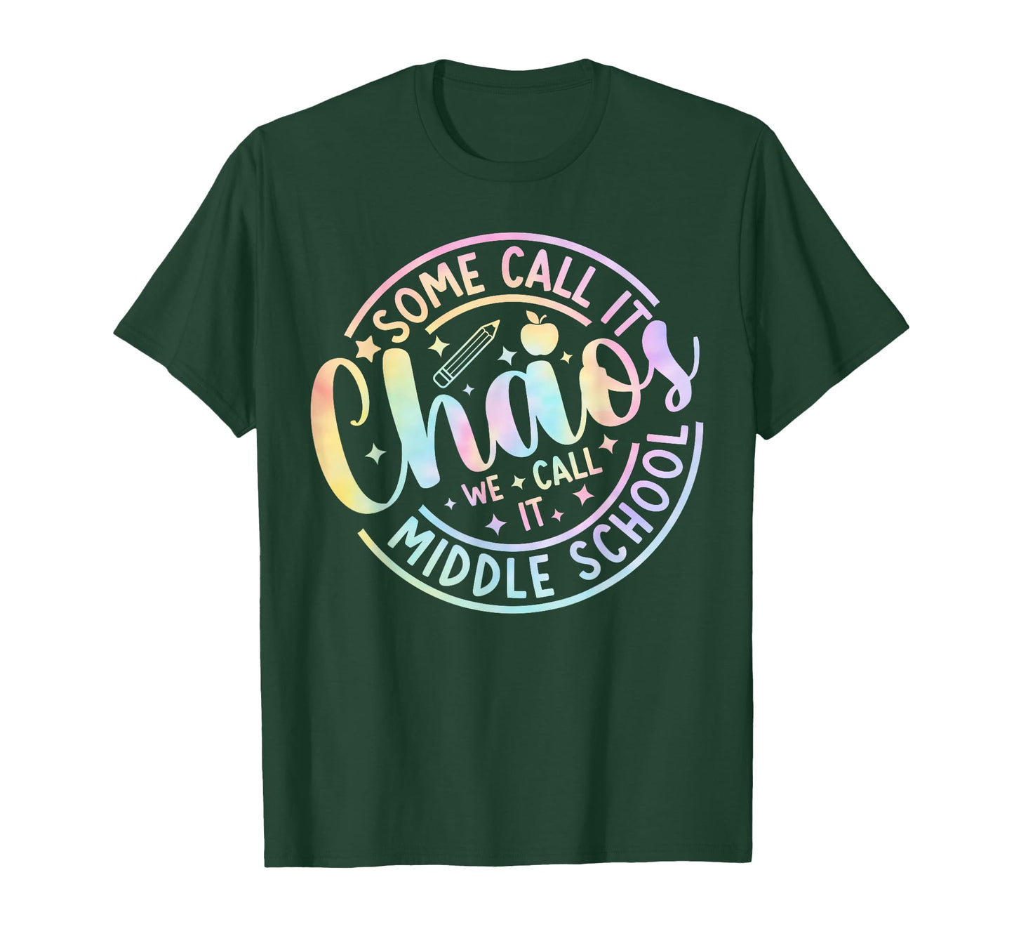 Some Call It Chaos We Call It Middle School Back To School T-Shirt