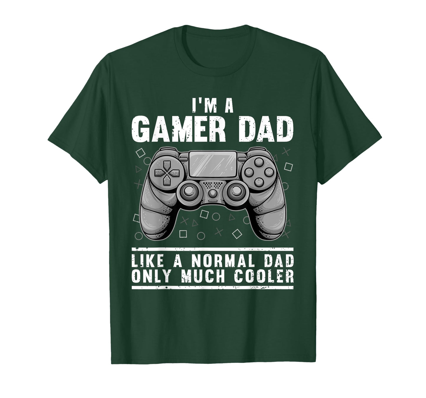 Funny Gamer Dad Design For Men Husband Gaming Father's Day T-Shirt