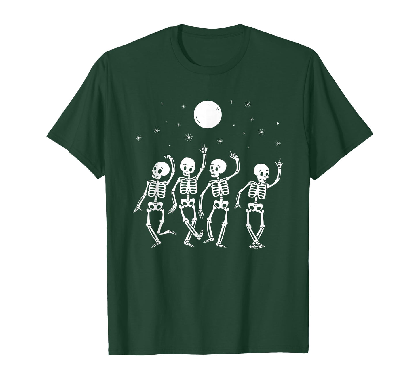 Dancing Skeletons Dance Challenge Boys Girl Kids Halloween T-Shirt