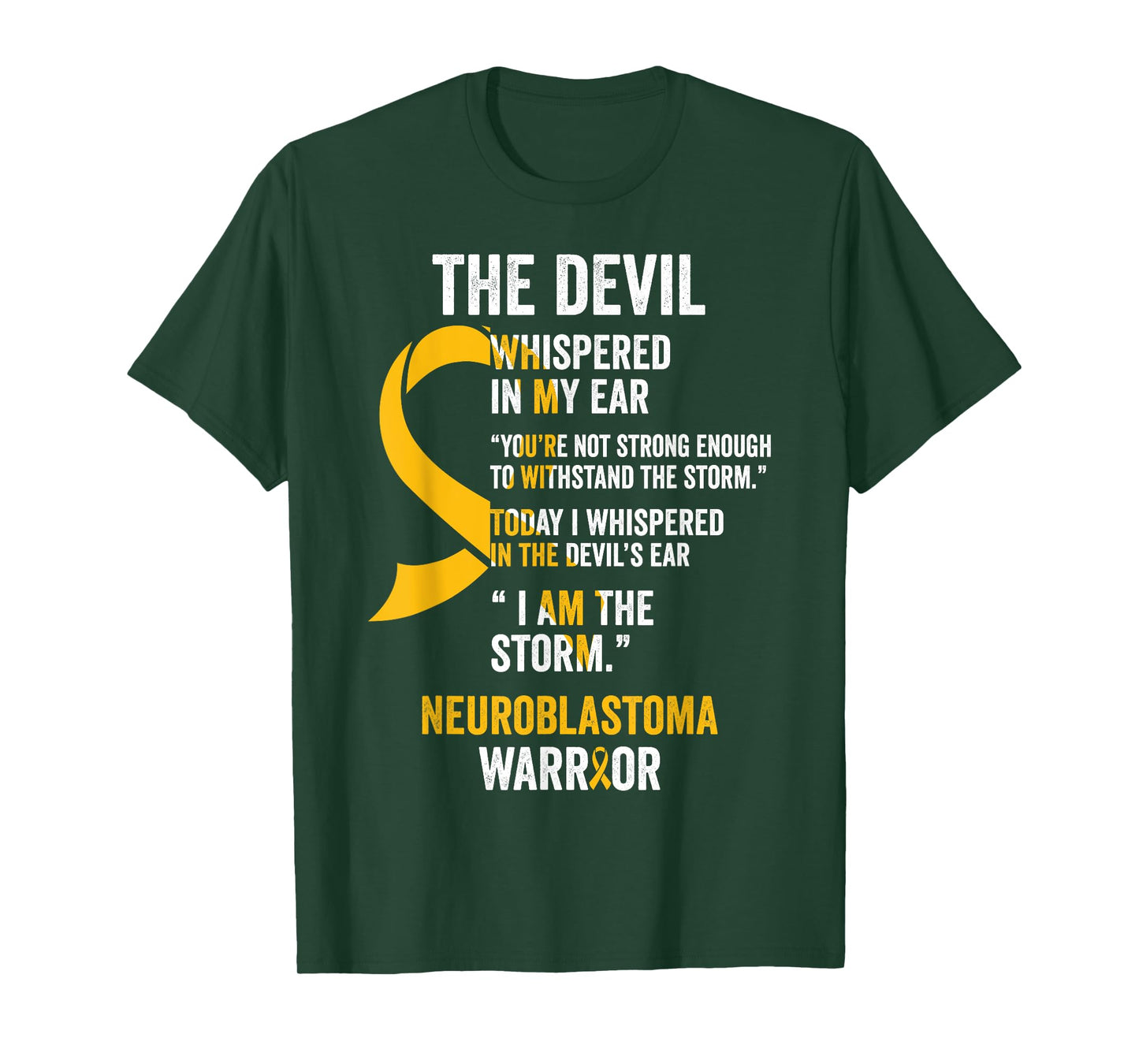 Neuroblastoma Awareness Ribbon T Shirts T-Shirt