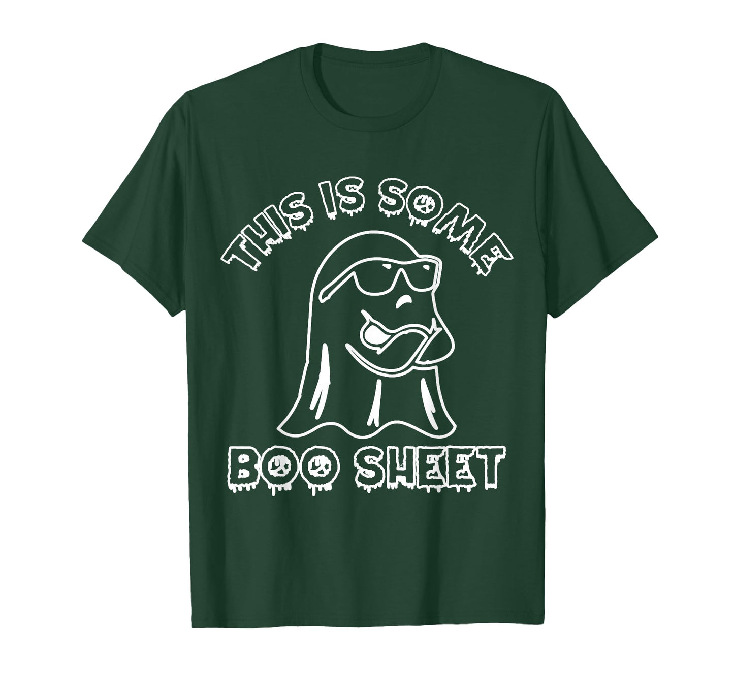 Retro Halloween Costume This is Boo Sheet Ghost Men Women T-Shirt